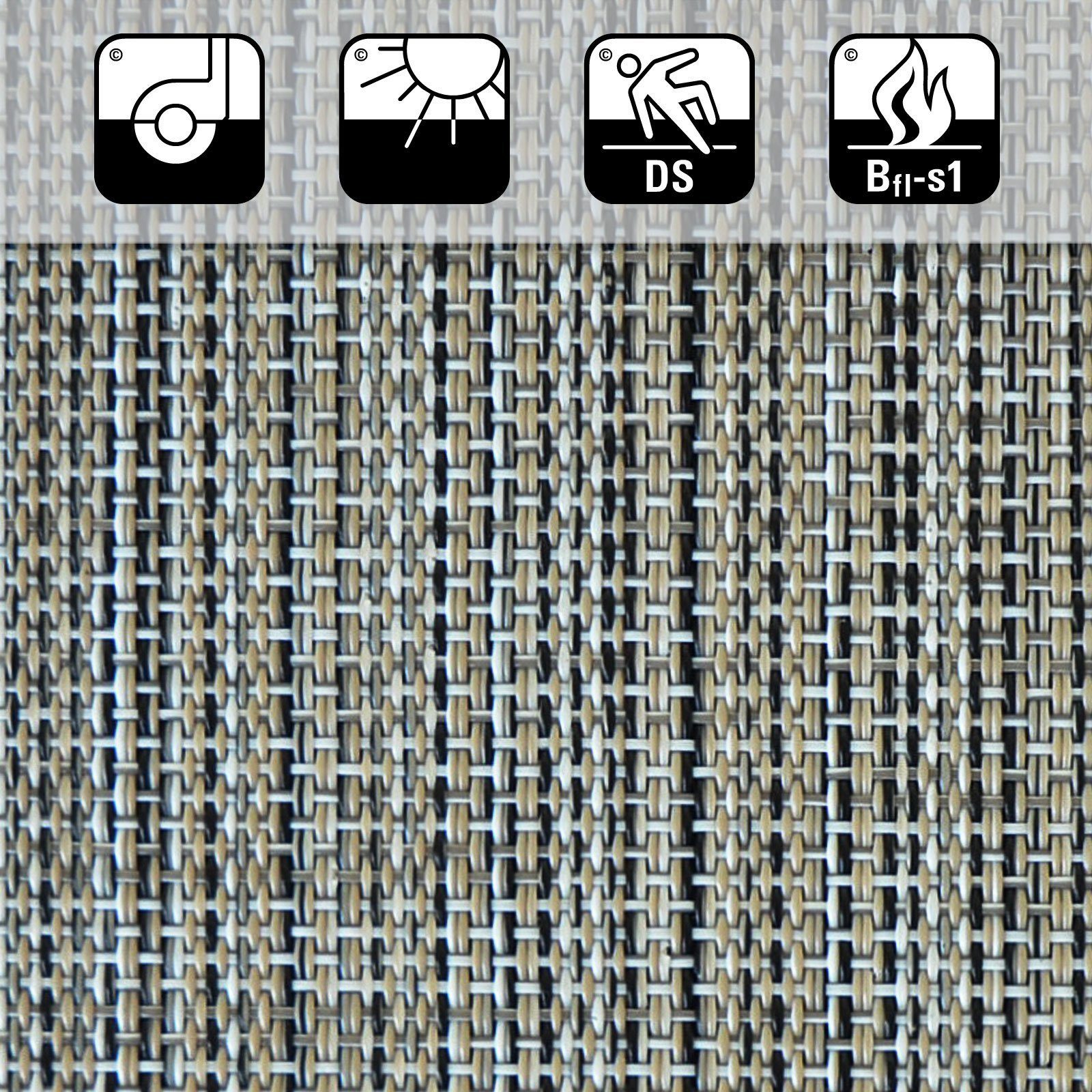 casa pura Vinylteppich Matera, Teppichläufer erhältlich in vielen Größen, Teppichboden, rechteckig, für Indoor- & Outdoorbereiche