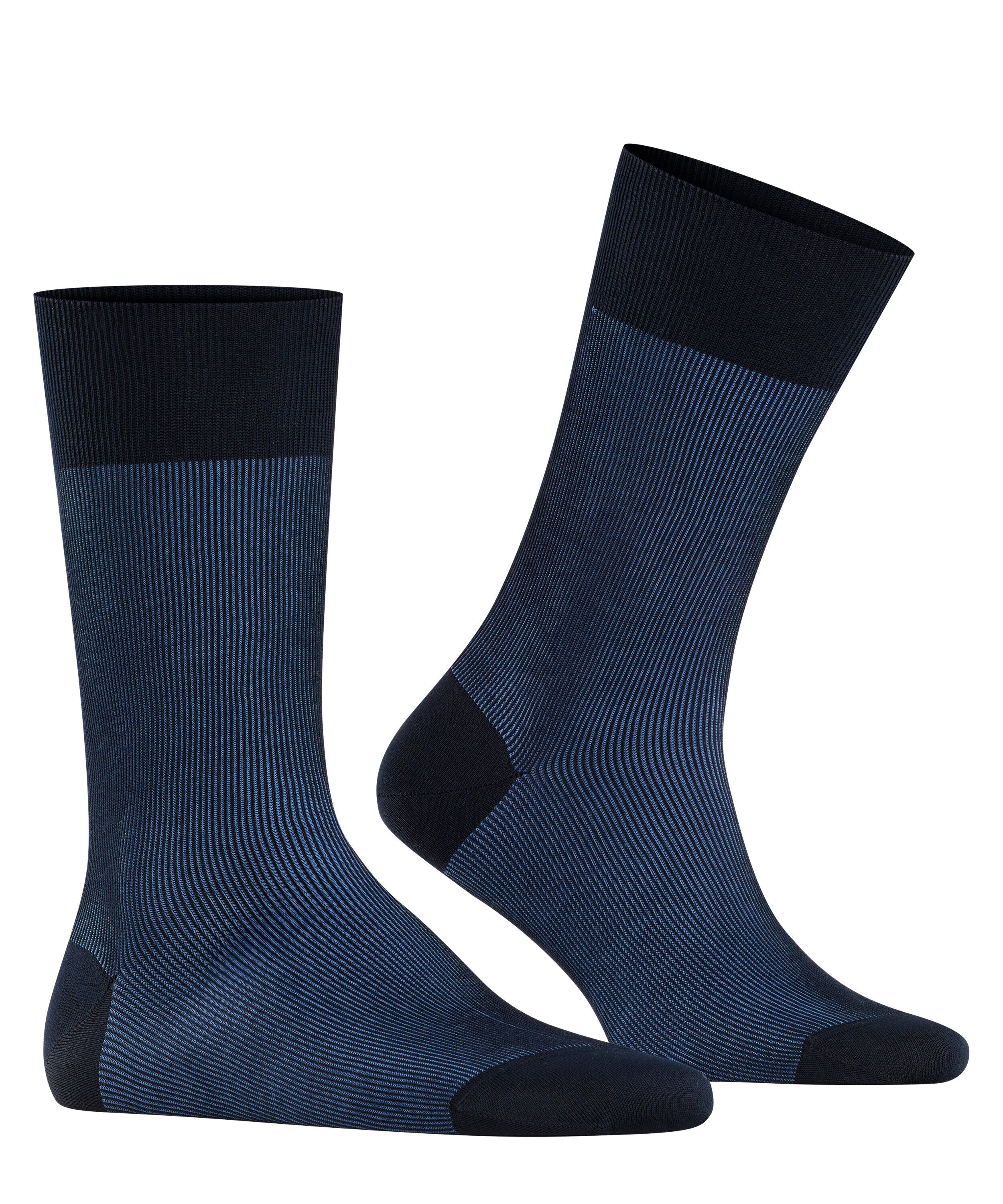 FALKE Socken Fine Shadow Socken mit feiner Rippstruktur (1-Paar) mit feiner Rippstruktur
