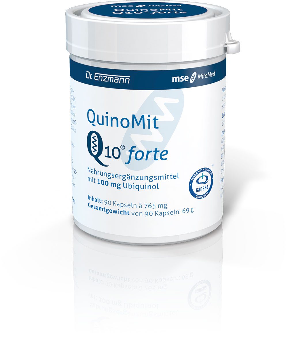 MSE Pharmazeutika GmbH QuinoMit Q10® forte 100 mg Kapsel (Weichkapsel)