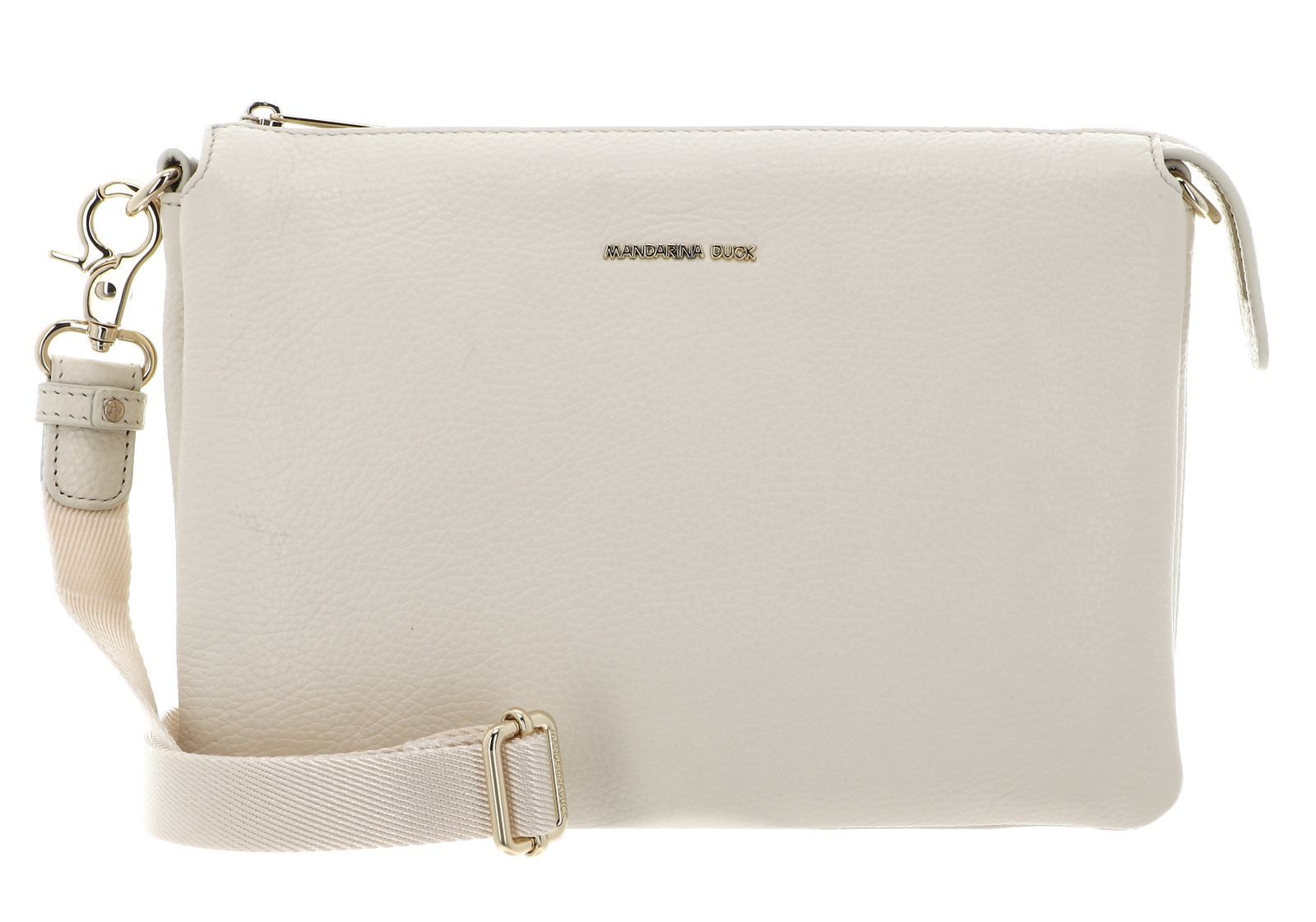 Mandarina Duck Umhängetasche Crossover Bag, aus echtem Kalbsleder