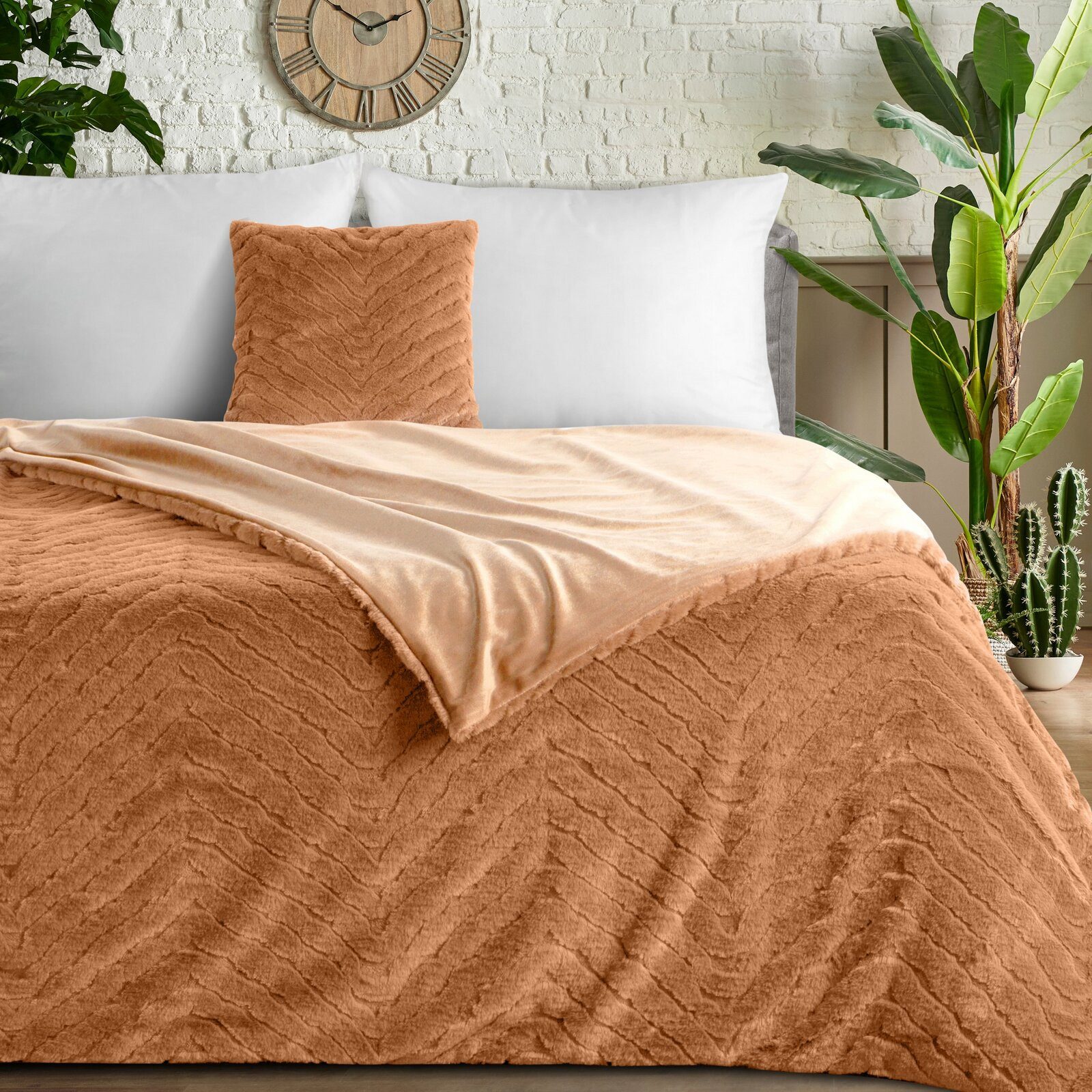 Wohndecke Elegante gesteppte KATE 150x200 cm, Eurofirany, 3D Steppung, kusc günstig online kaufen