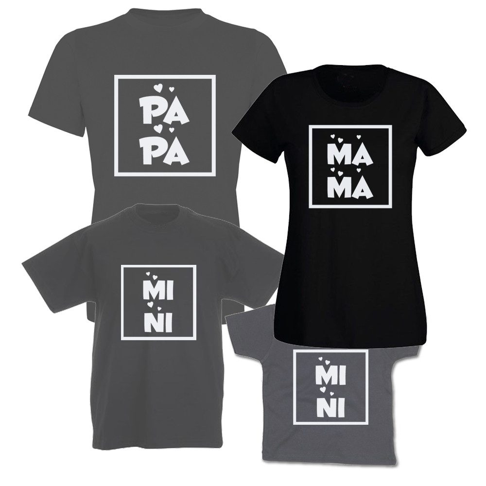 T-Shirt Mama, Papa & Mini