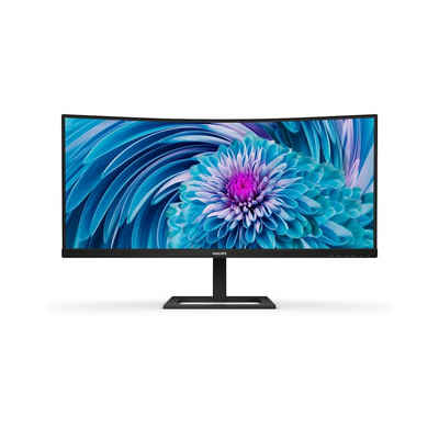 Philips 346E2CUAE Curved-Gaming-Monitor (86,36 cm/34 ", 3440 x 1440 px, 1 ms Reaktionszeit, 100 Hz, VA LCD)