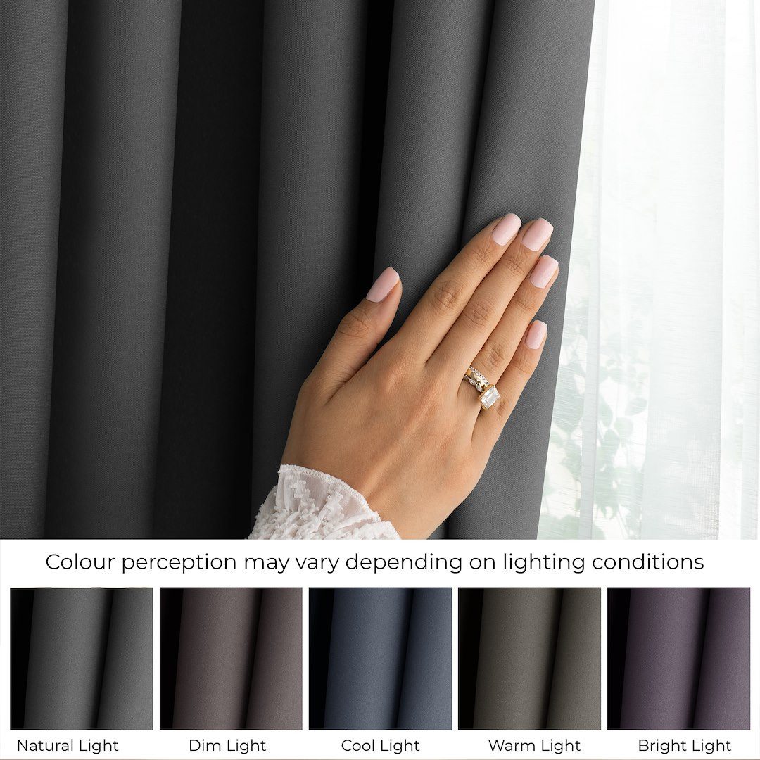 Restilo Gardine Gardine Vorhang Einfarbig Verdunklungsvorhang Aufhängung Pl günstig online kaufen