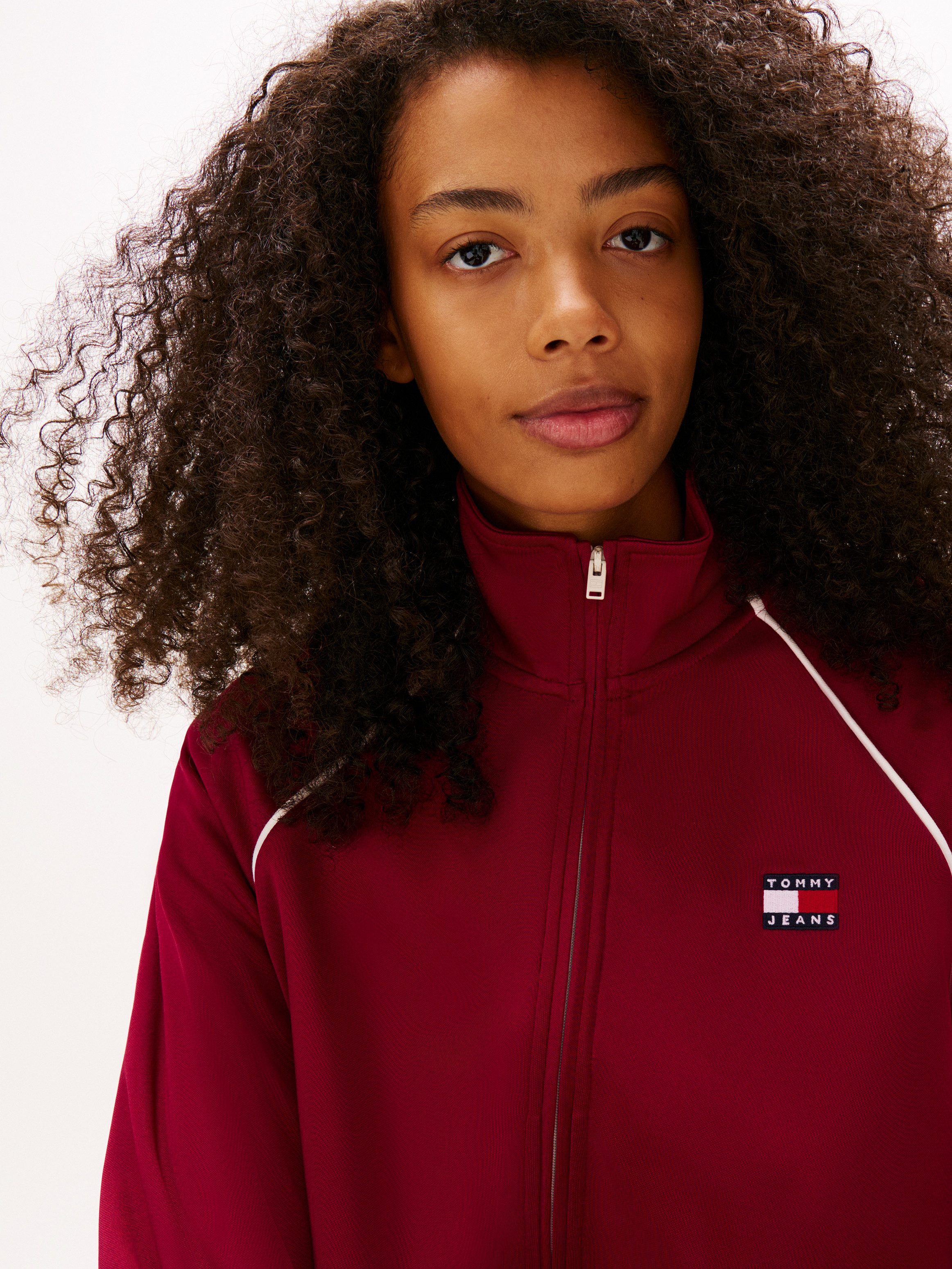 Tommy Jeans Yoga-Sweatjacke TJW BADGE TRACK JACKET EXT