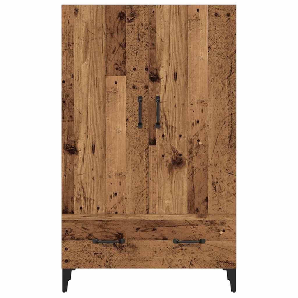 vidaXL Highboard NA Highboard Hochschrank Buffetschrank Anrichte Altholz-Optik 70x31x11