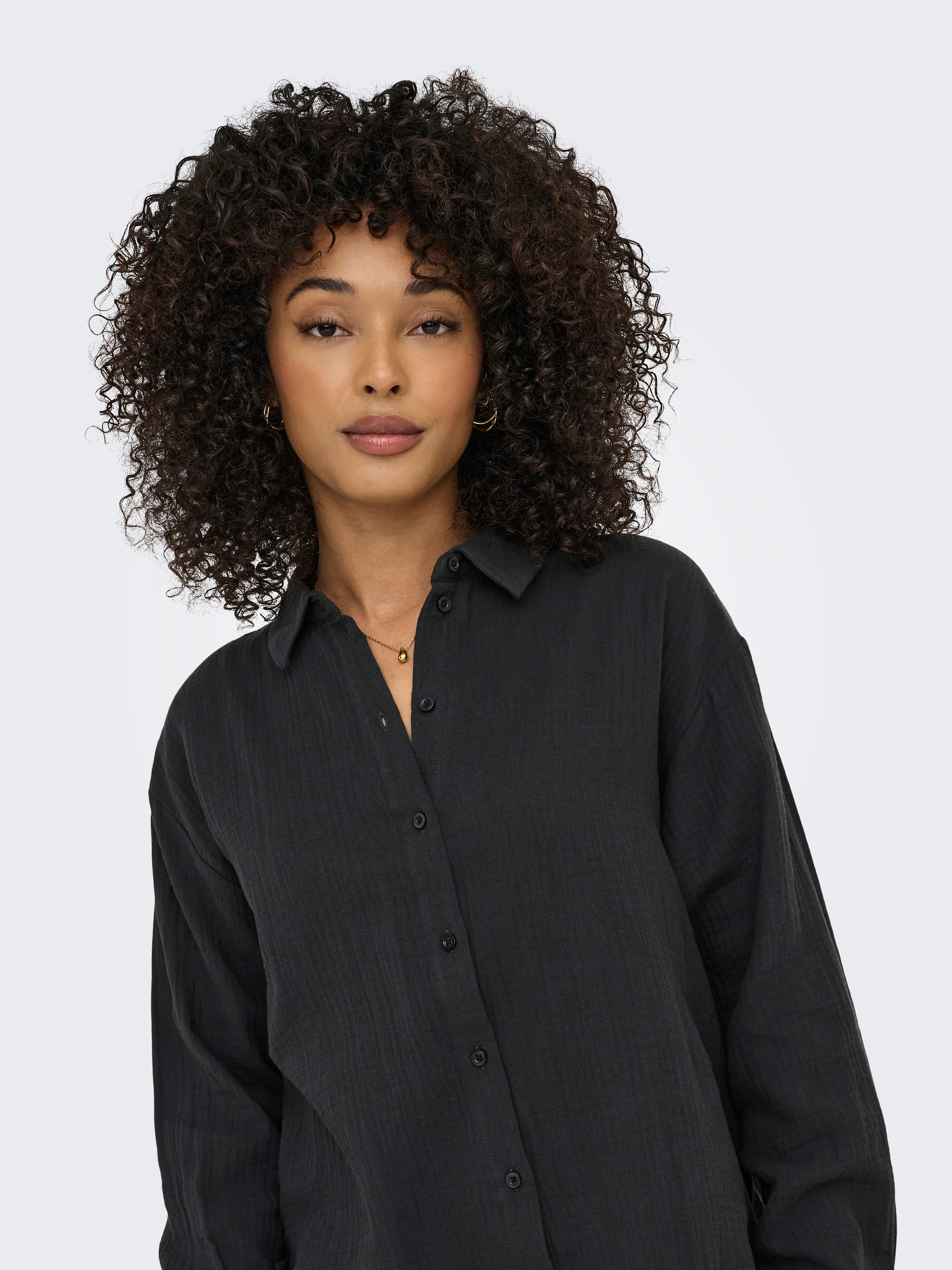 JDY Hemdbluse JDYTHEIS LIFE L/S LOOSE SHIRT WVN NOOS Baumwolle, regular fit günstig online kaufen