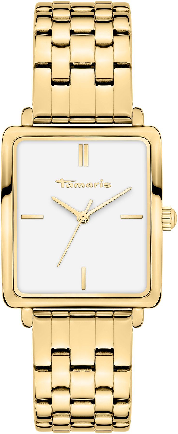 Tamaris Quarzuhr TT-0012-MQ TT-0013-MQ, Armbanduhr, Damenuhr, Edelstahlarmband, analog
