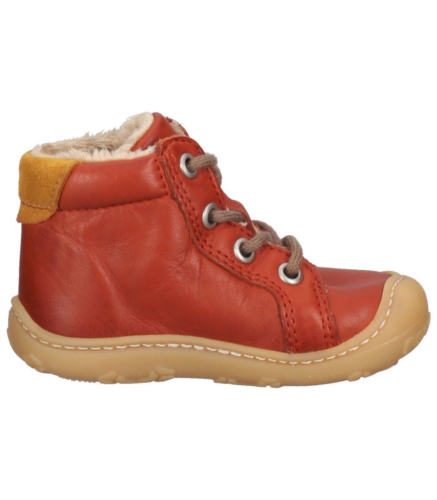 Halbschuhe Rot Ricosta Pepino Leder Lauflernschuh