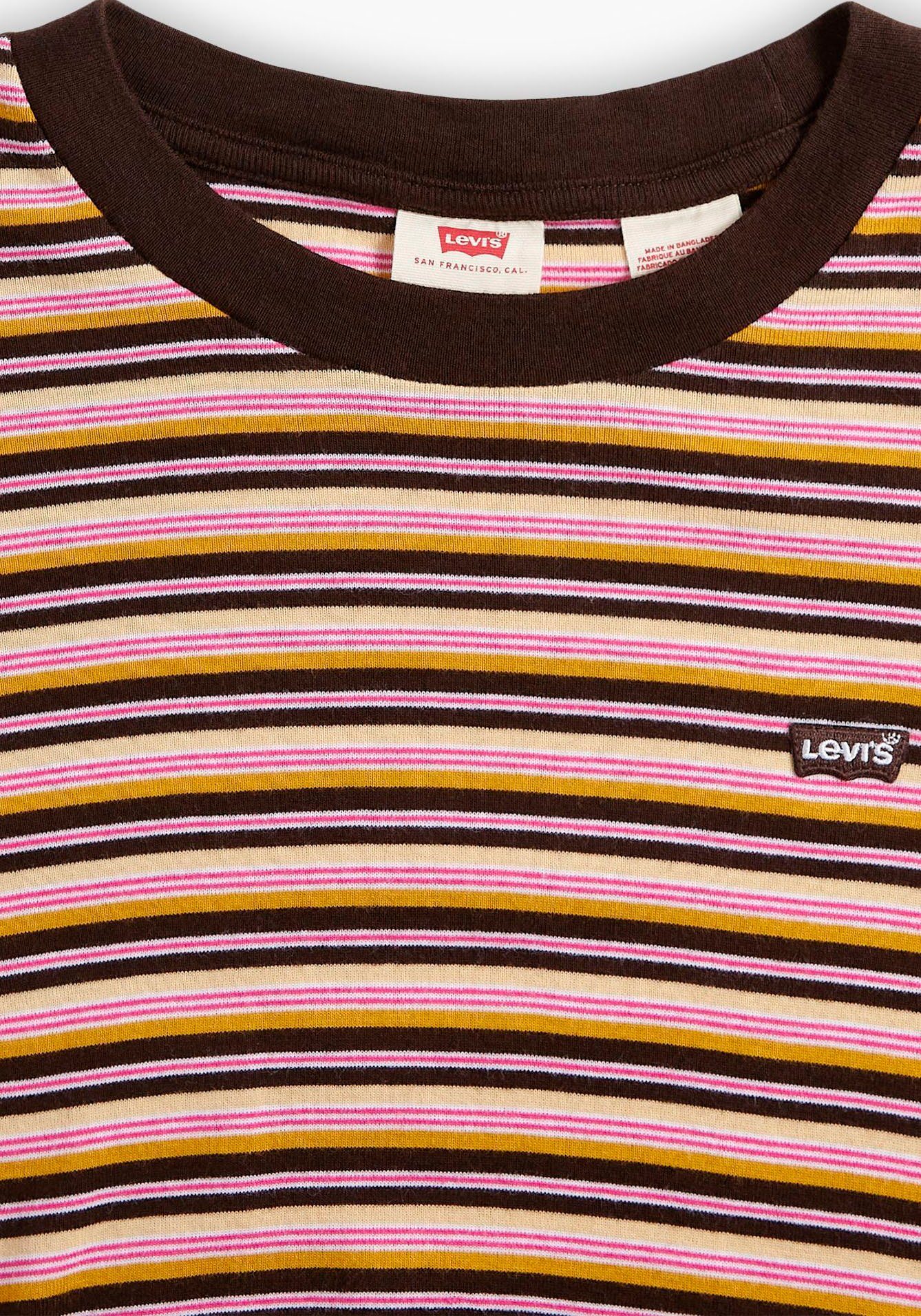 Levi's® Langarmshirt mole BABY Ringeldessin, stripe TEE reanna im Baumwolle aus