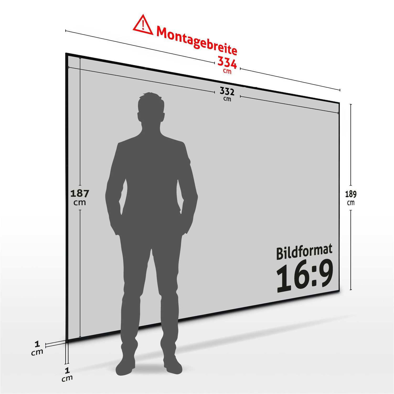 ESMART ESMART Germany UKD Rahmen Leinwand Rahmenleinwand (Expert UKD)