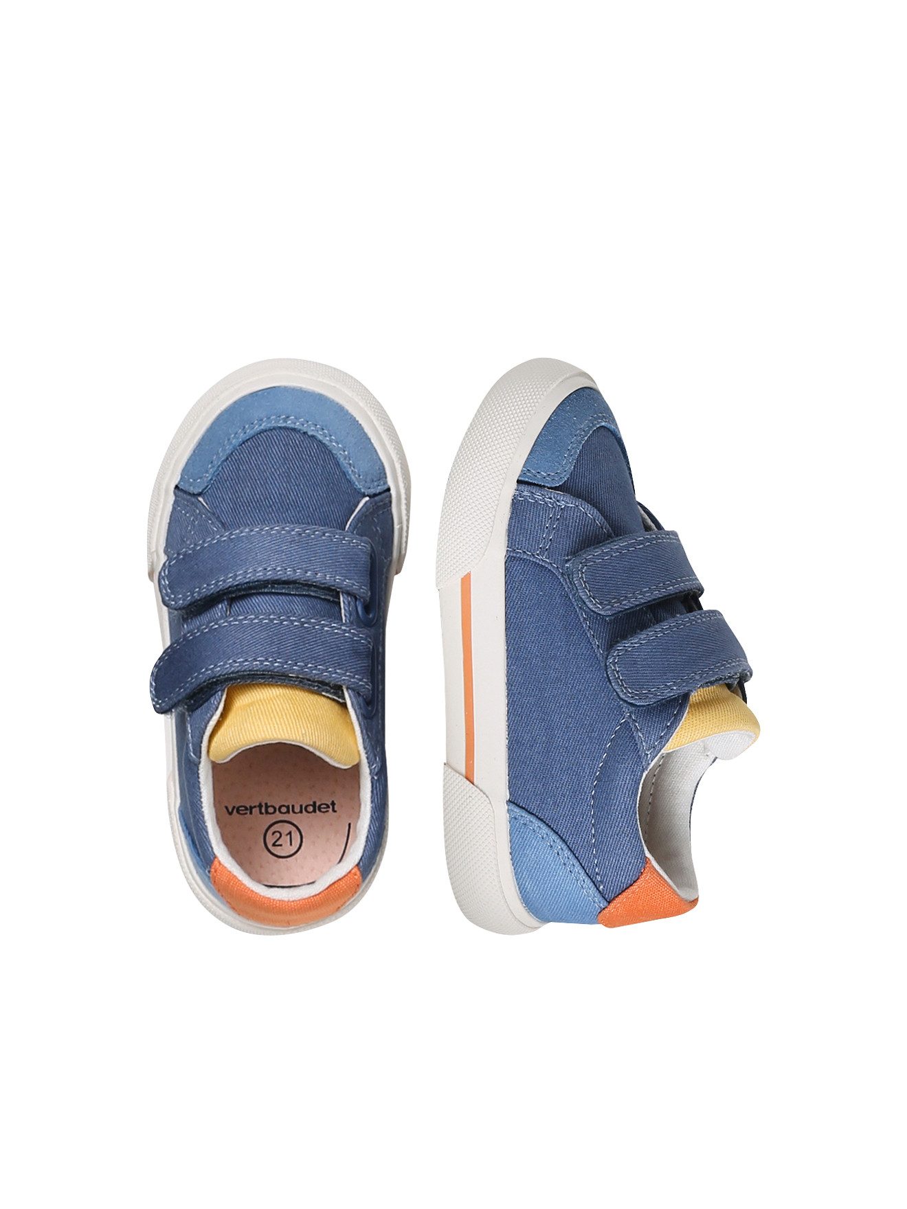 vertbaudet Sneakers Baby mit Klettverschluss Babystiefel