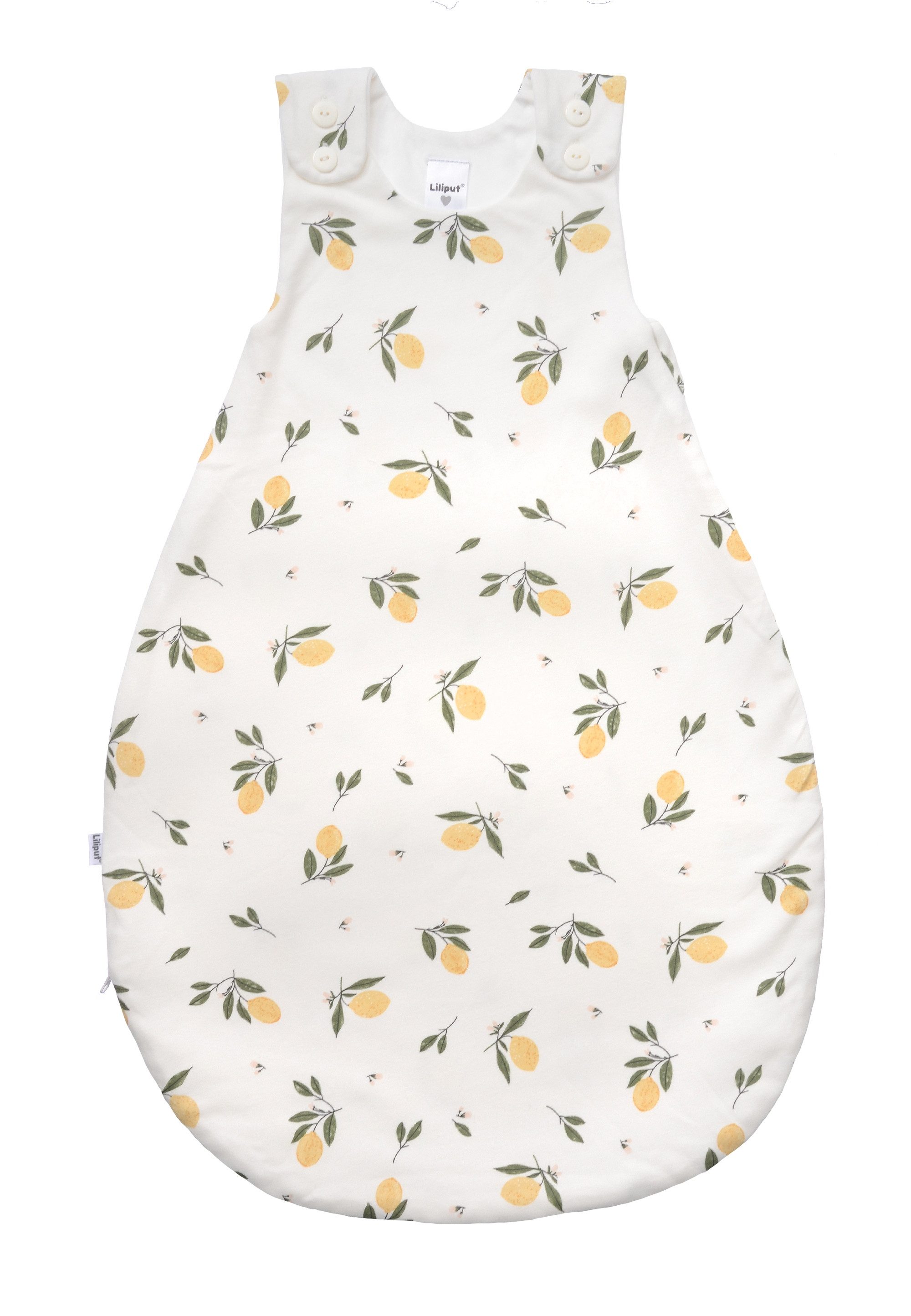 Liliput Babyschlafsack Zitrone, mit umlaufenden Reißverschluss