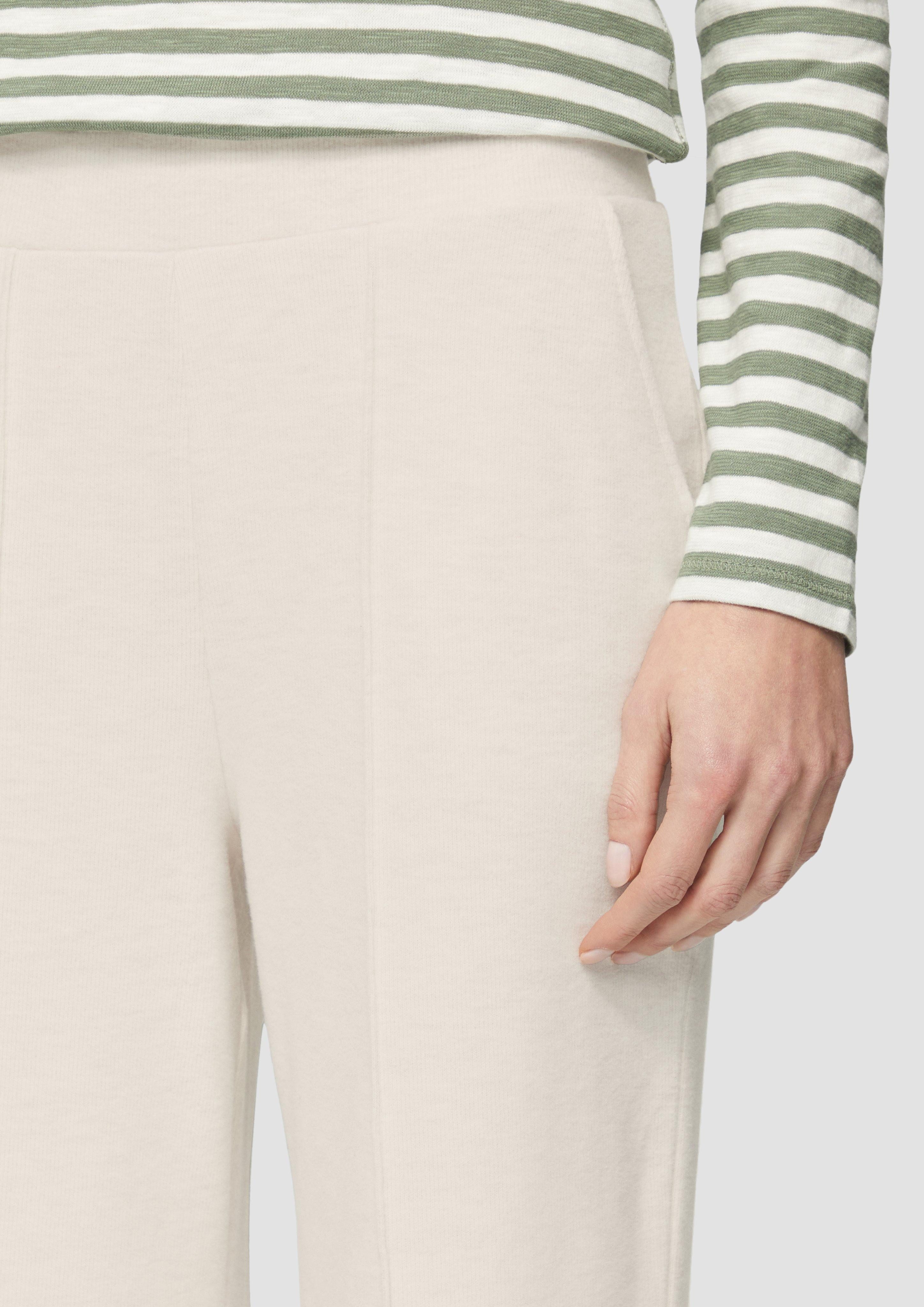 s.Oliver Stoffhose Weiche Wide Leg-Hose aus günstig online kaufen