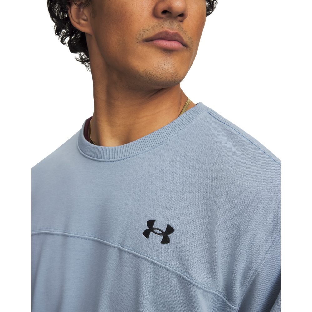 Under Armour® Sweatshirt UA RIVAL LW CREW lockere Oversized-Passform, für Sportmode und aktive Freizeit – Bild 3 von 5
