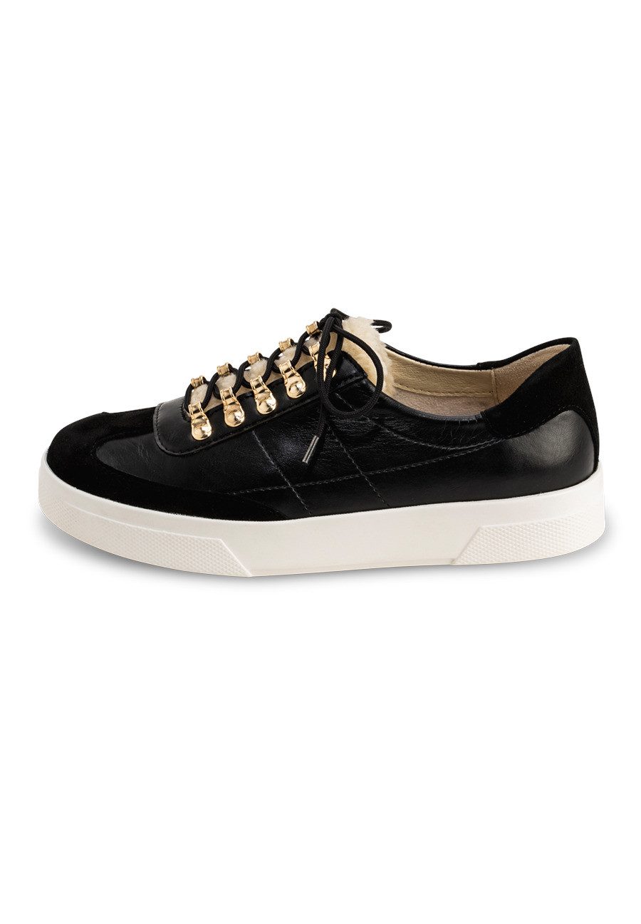 vitaform Damenschuhe Sneaker Leder/Stretch Sneaker günstig online kaufen