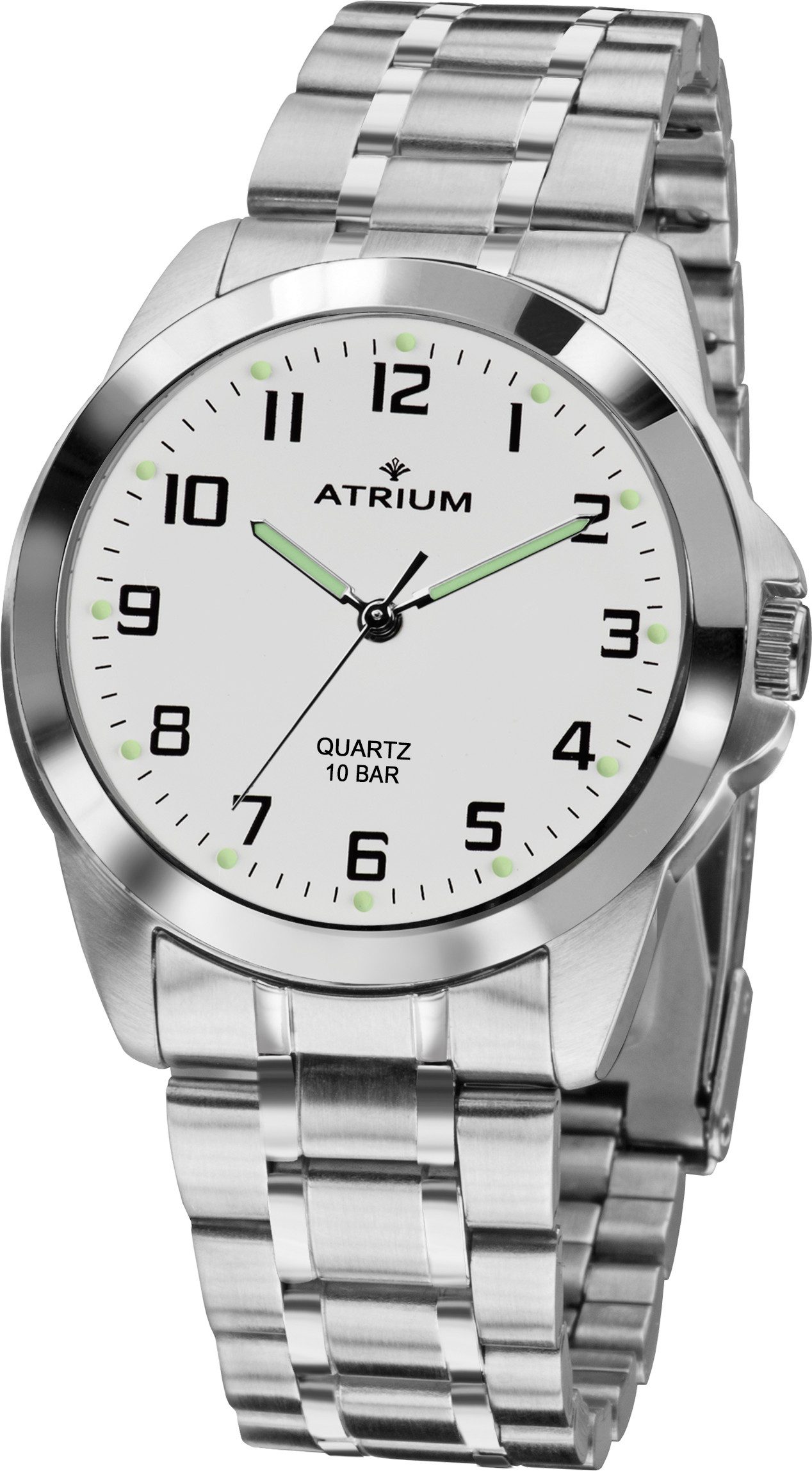 Atrium Quarzuhr A24-30, Armbanduhr, Damenuhr, Edelstahlarmband, analog günstig online kaufen