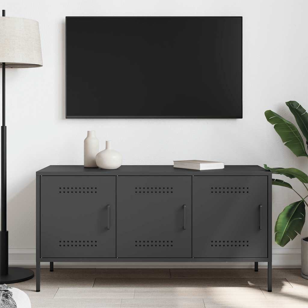 vidaXL TV-Schrank TV-Schrank Schwarz 100,5x39x50,5 cm günstig online kaufen