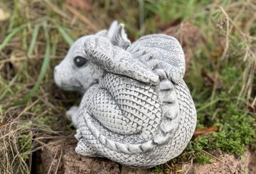 Stone and Style Gartenfigur Steinfigur Drache Rudolfo