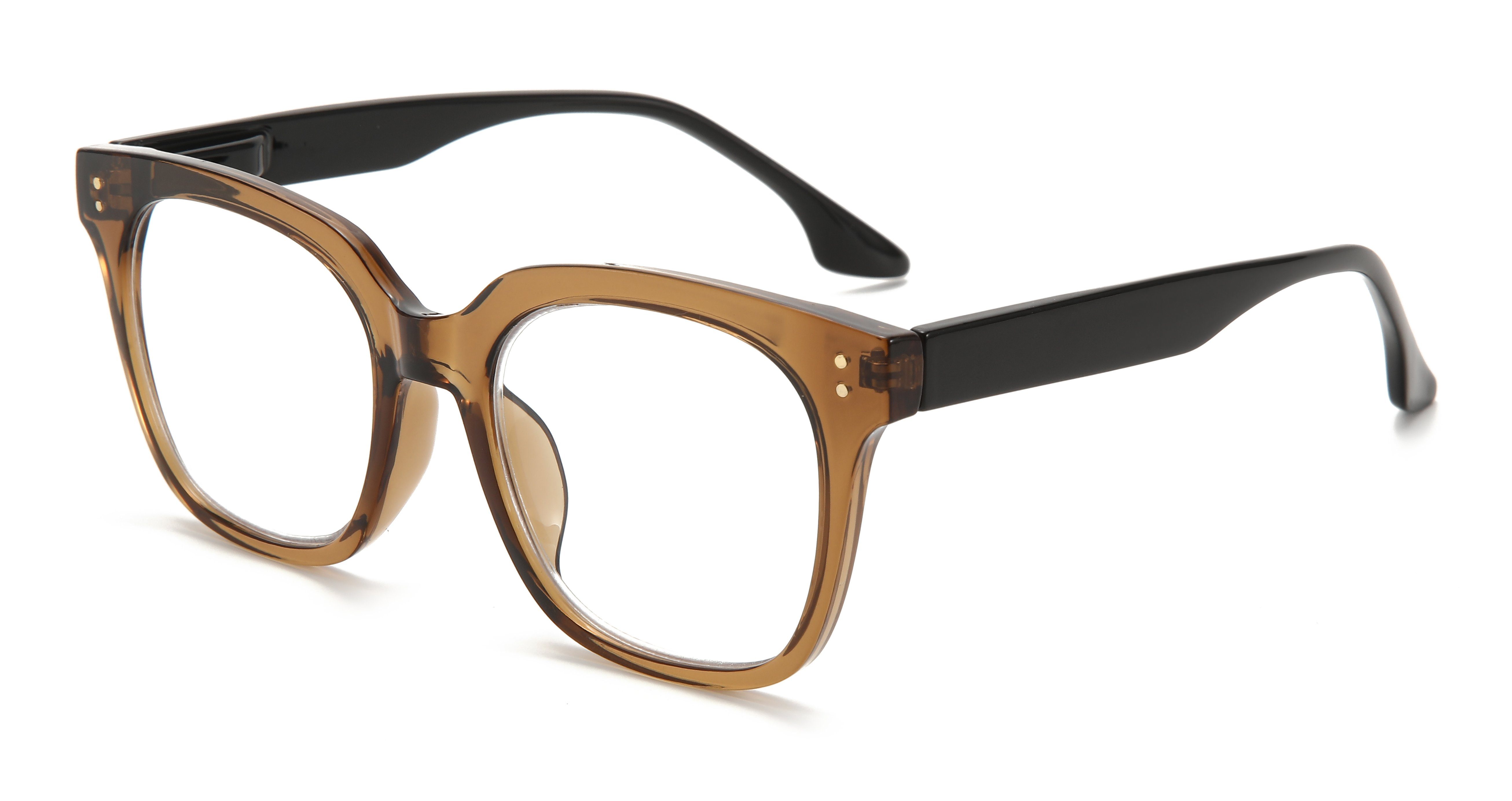 PACIEA Lesebrille Anti Blaulicht Klassisch Oversized Federscharnier Ultraleicht Unisex