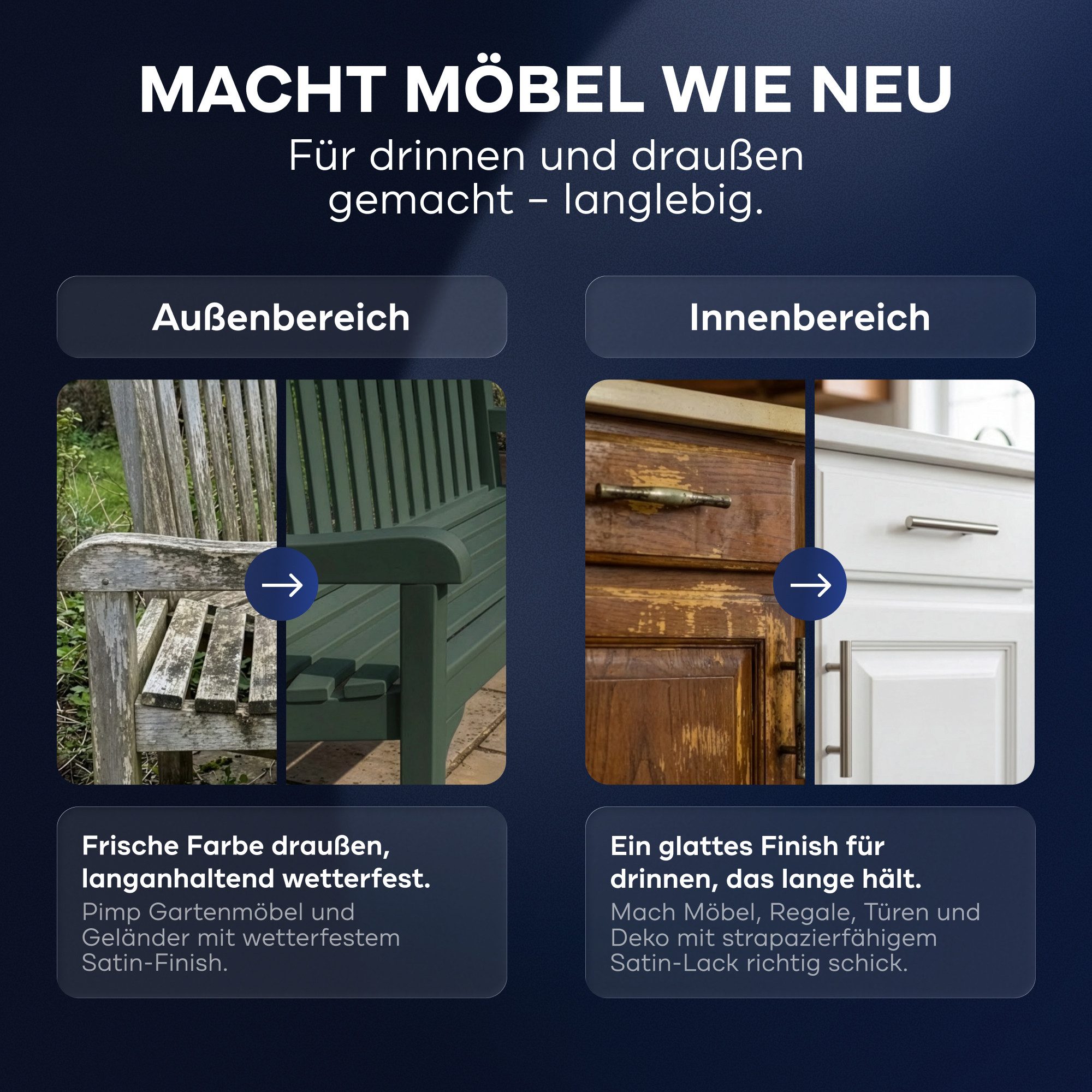 plid Acryl-Buntlack Möbellack Buntlack Holzfarbe Türenlack Acryllack Möbelfarbe Holzfarbe