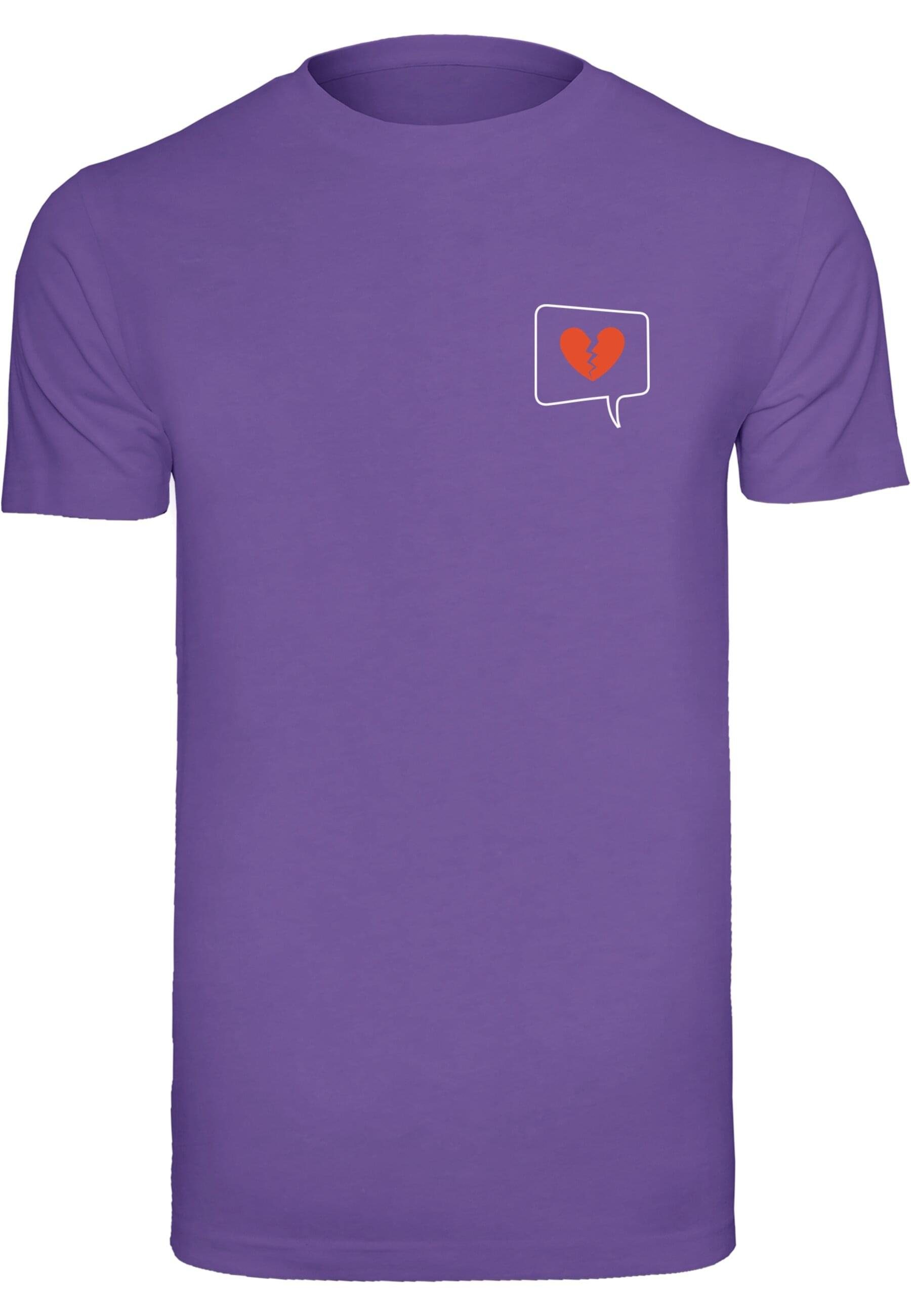 Merchcode T-Shirt Herren Heartbreak X T-Shirt (1-tlg) ultraviolet