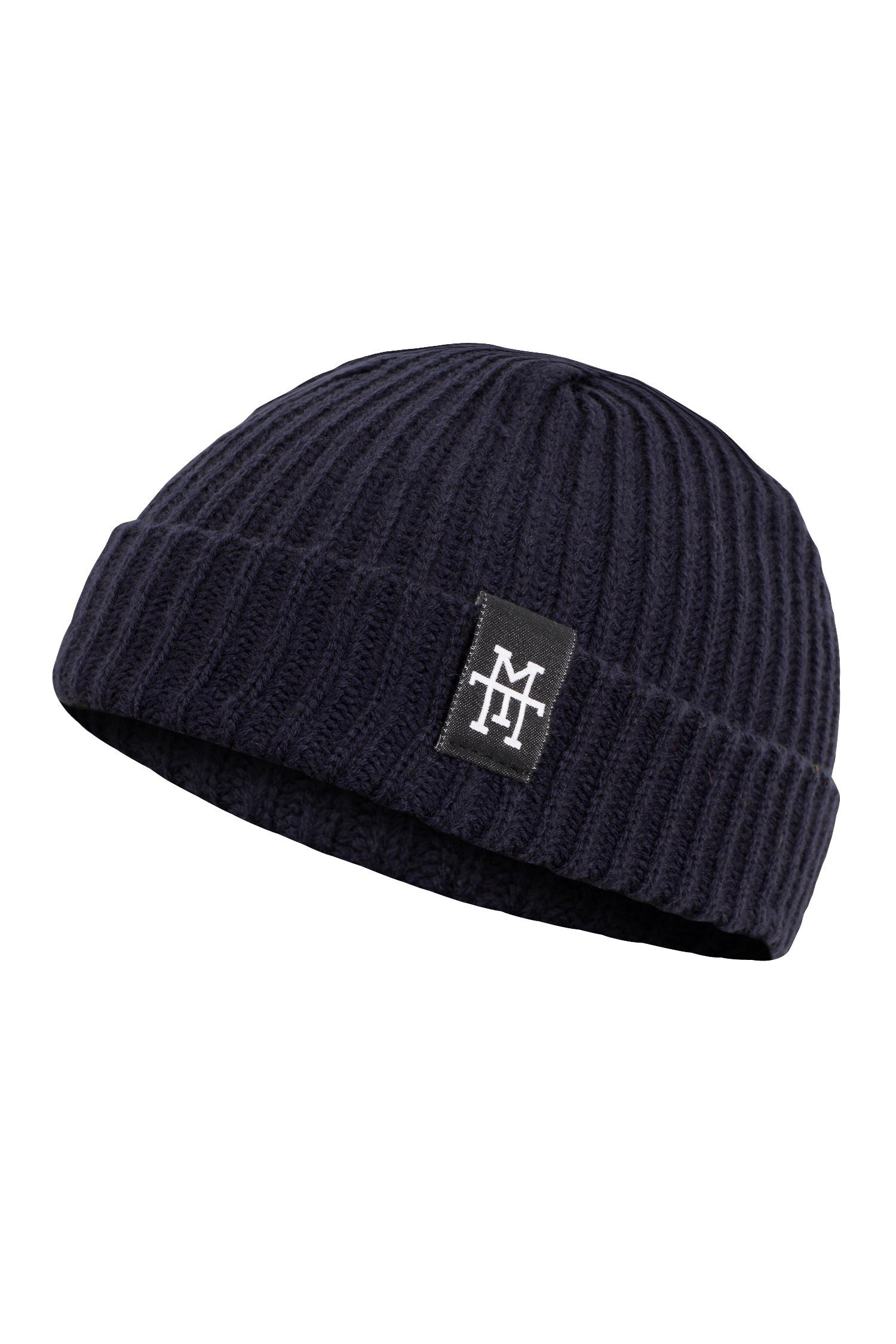 Manufaktur13 Beanie Heritage Docker Beanie - Dockermütze, Wintermütze für Damen und Herren Navy