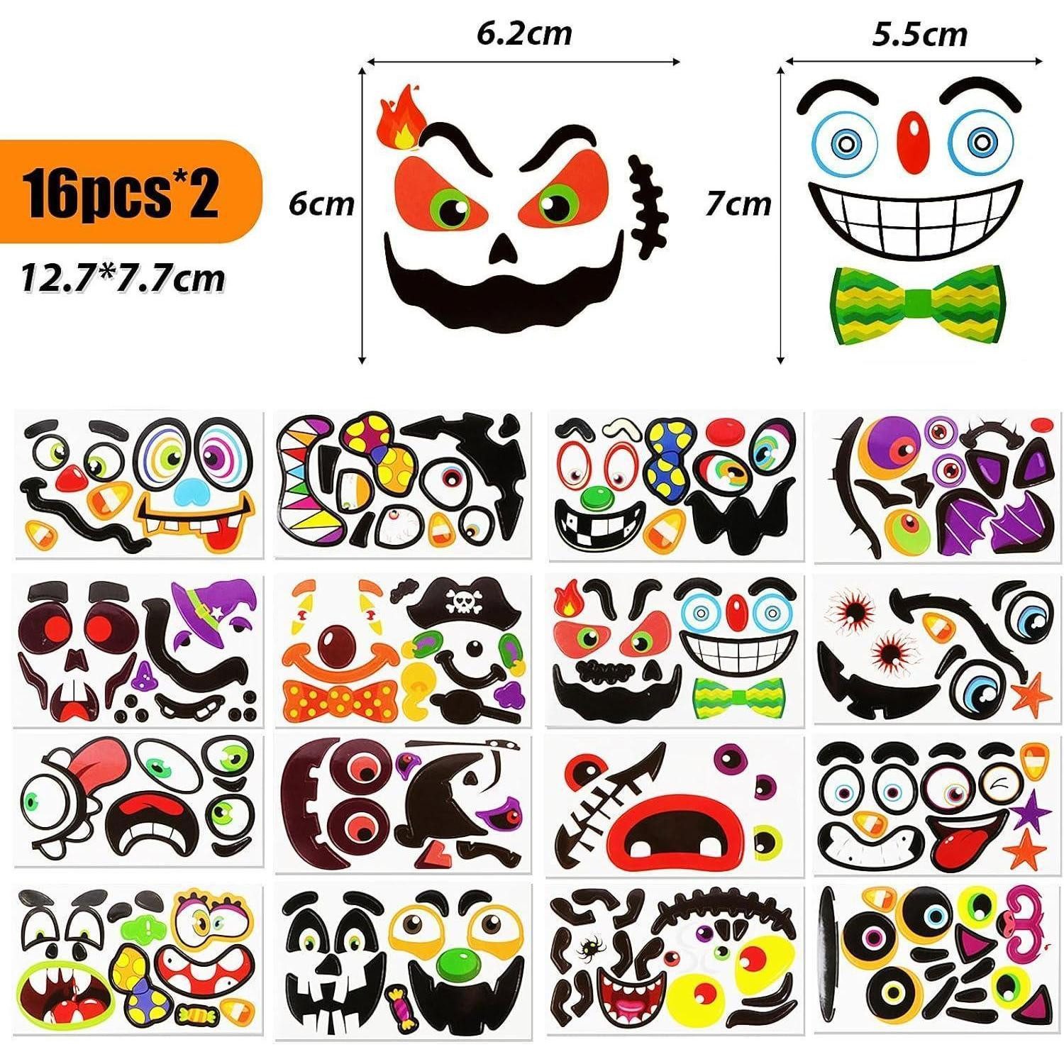 LuxusKollektion Dekohänger Halloween Kürbis Aufkleber Selbstklebend günstig online kaufen