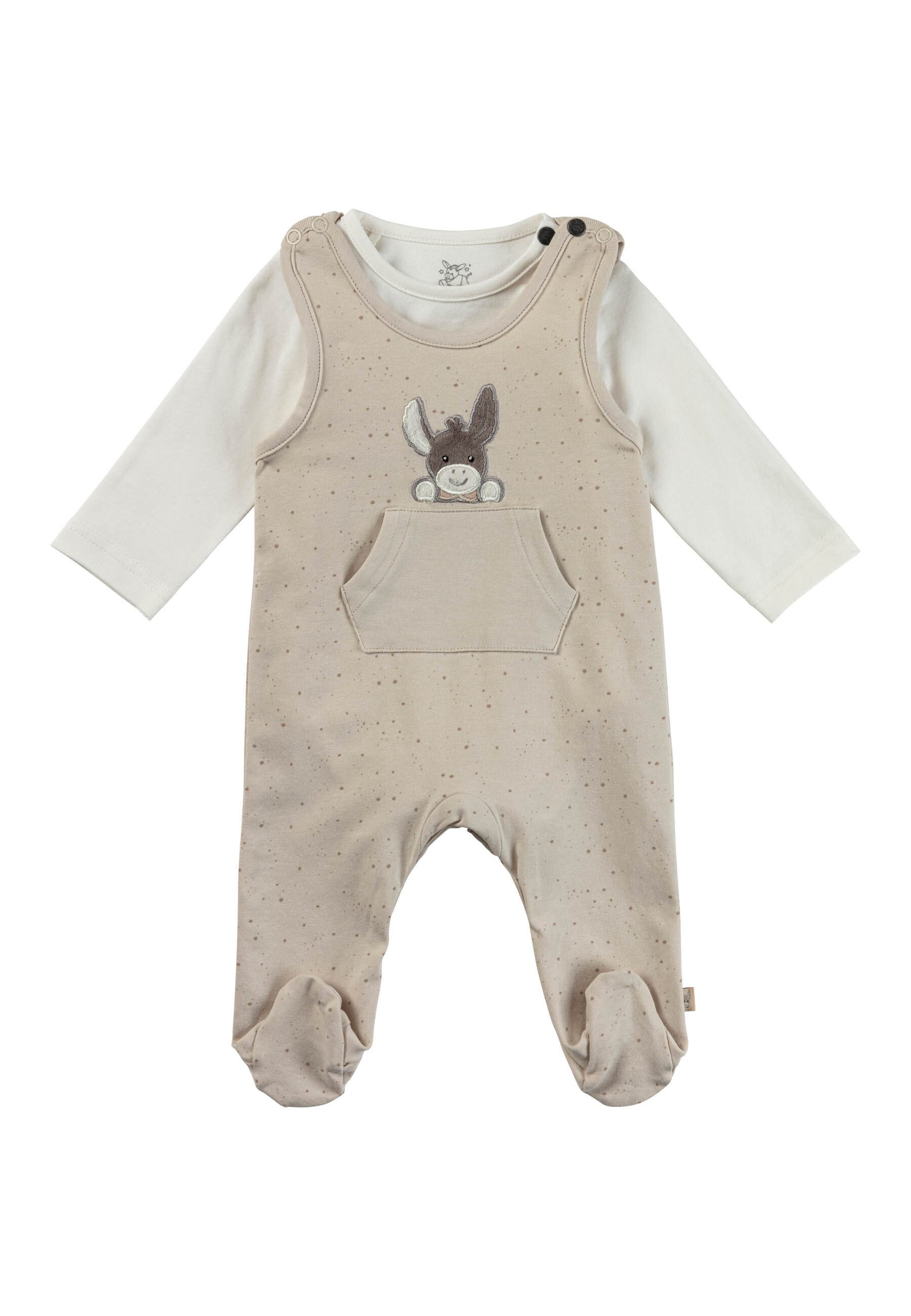 Sterntaler® Strampler Strampler-Set Jersey Pünktchen (2-tlg., Set)