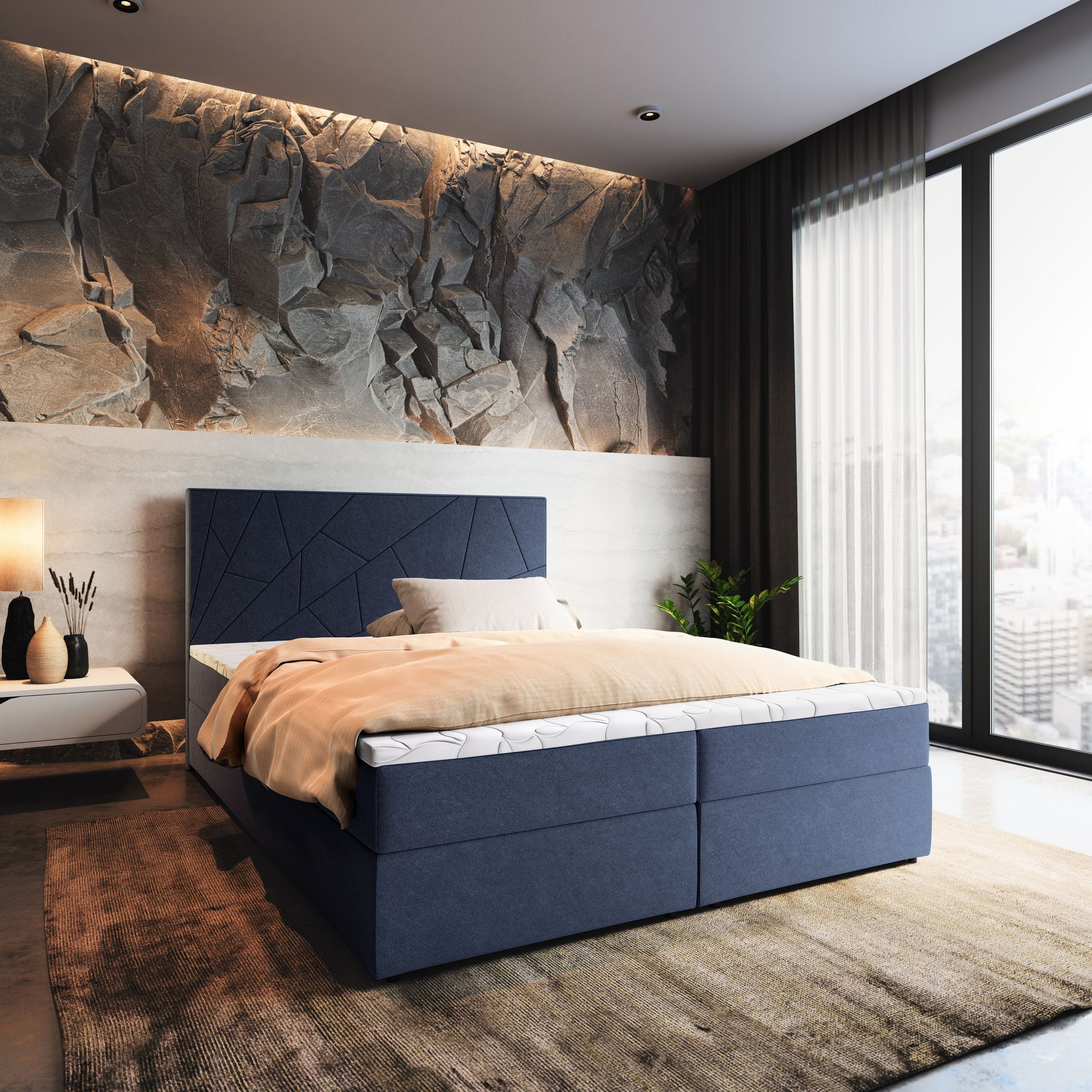 Masseno Boxbett MADO 140x200 cm mit günstig online kaufen