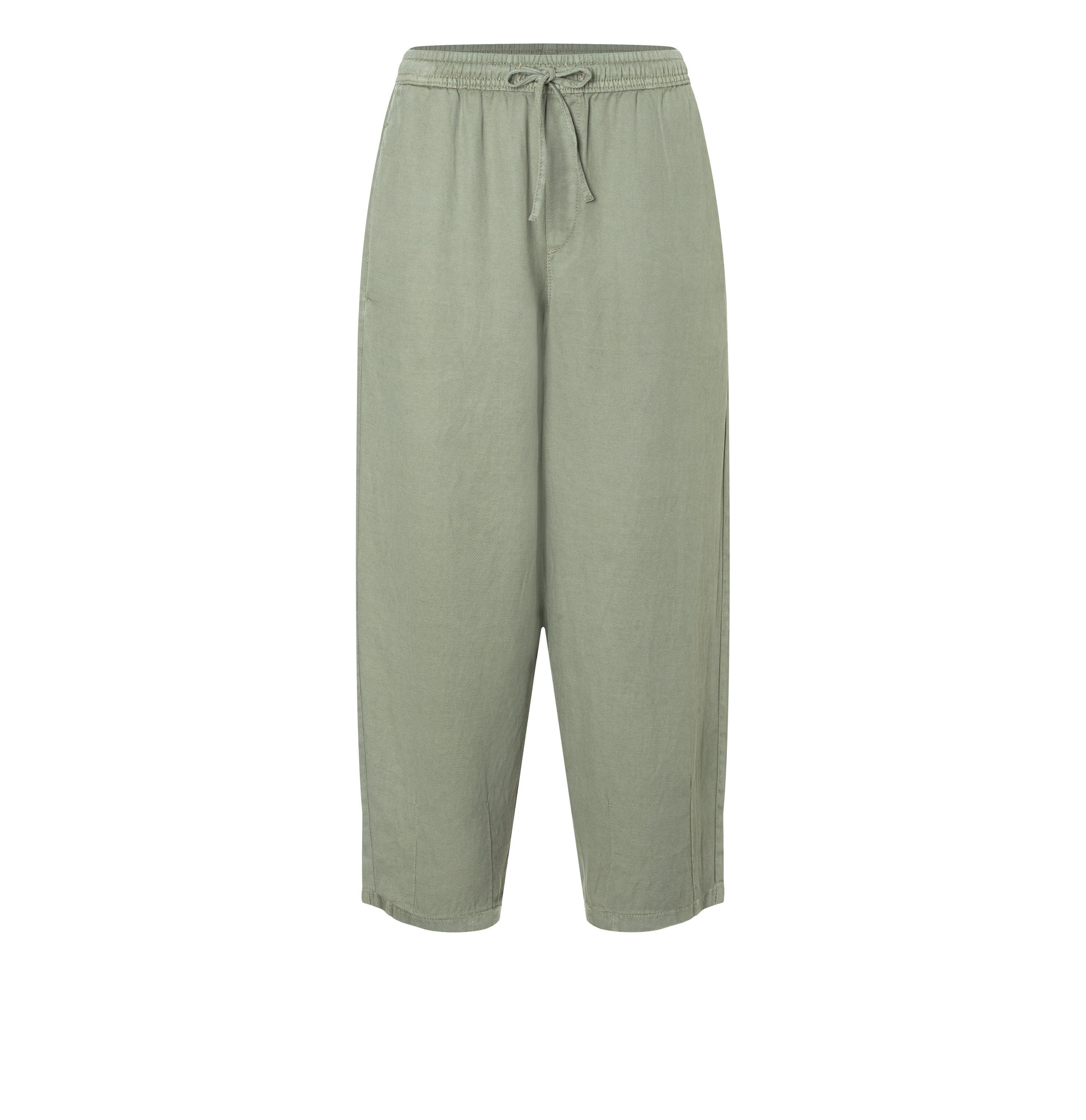 MAC Stoffhose BAY 2.3 relaxed mit elastischem Bund und Bindeband