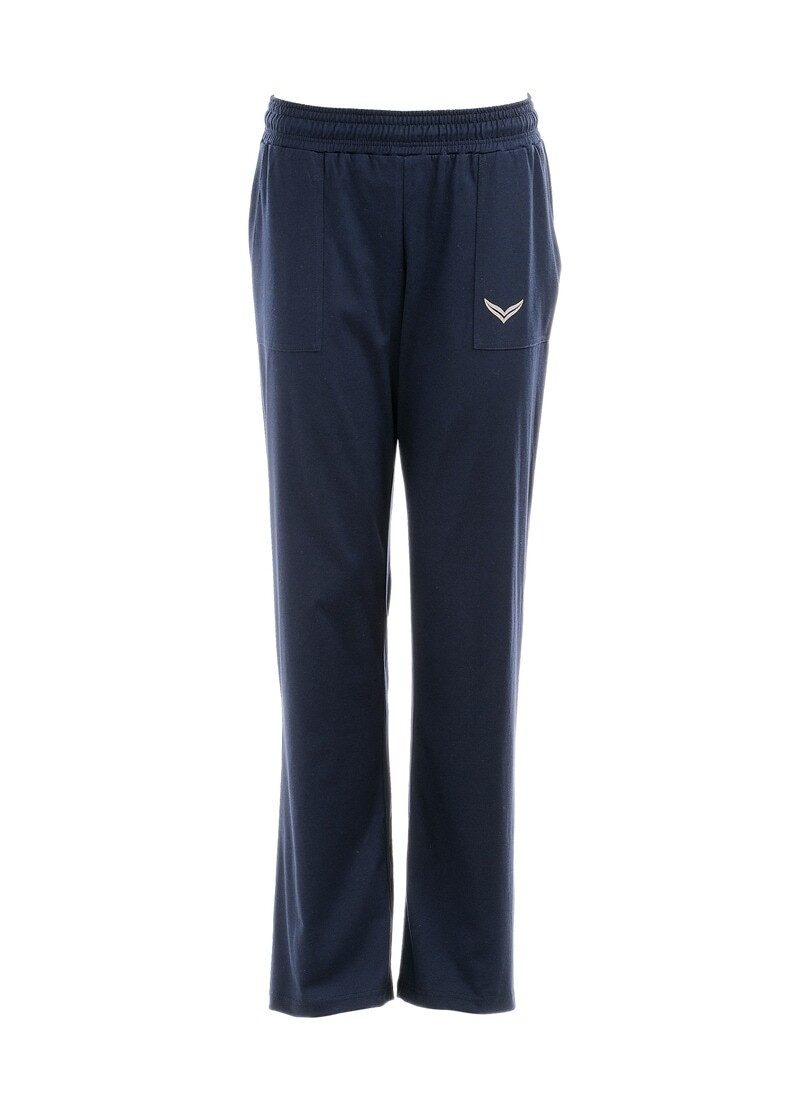Trigema Jerseyhose TRIGEMA Hose DELUXE Baumwolle (1-tlg)