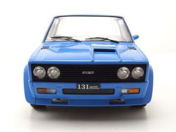 Solido Modellauto Fiat 131 Abarth 1980 blau Modellauto 1:18 Solido, Maßstab 1:18