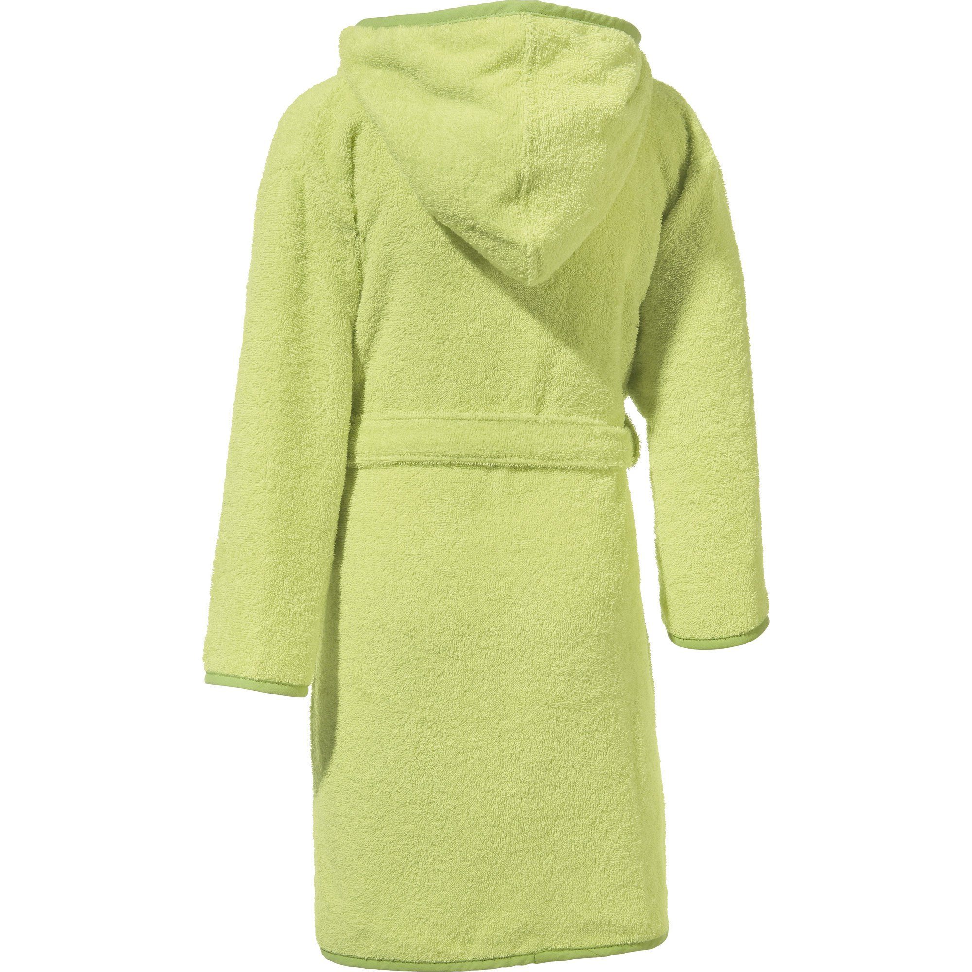 Erwin Müller Kinderbademantel Kinder-Bademantel mit Kapuze, Rückenlänge: 69 cm, Frottier, mit Kapuze/mit Aufsatztasche:, default, Walk-Frottier Uni/Motiv: Trakt – Bild 2 von 5