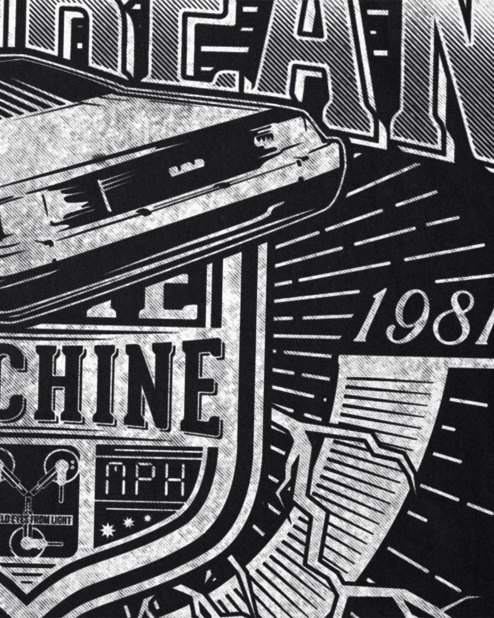 style3 T-Shirt Delorean Zukunft zurück in die zukunft back to the future dm günstig online kaufen