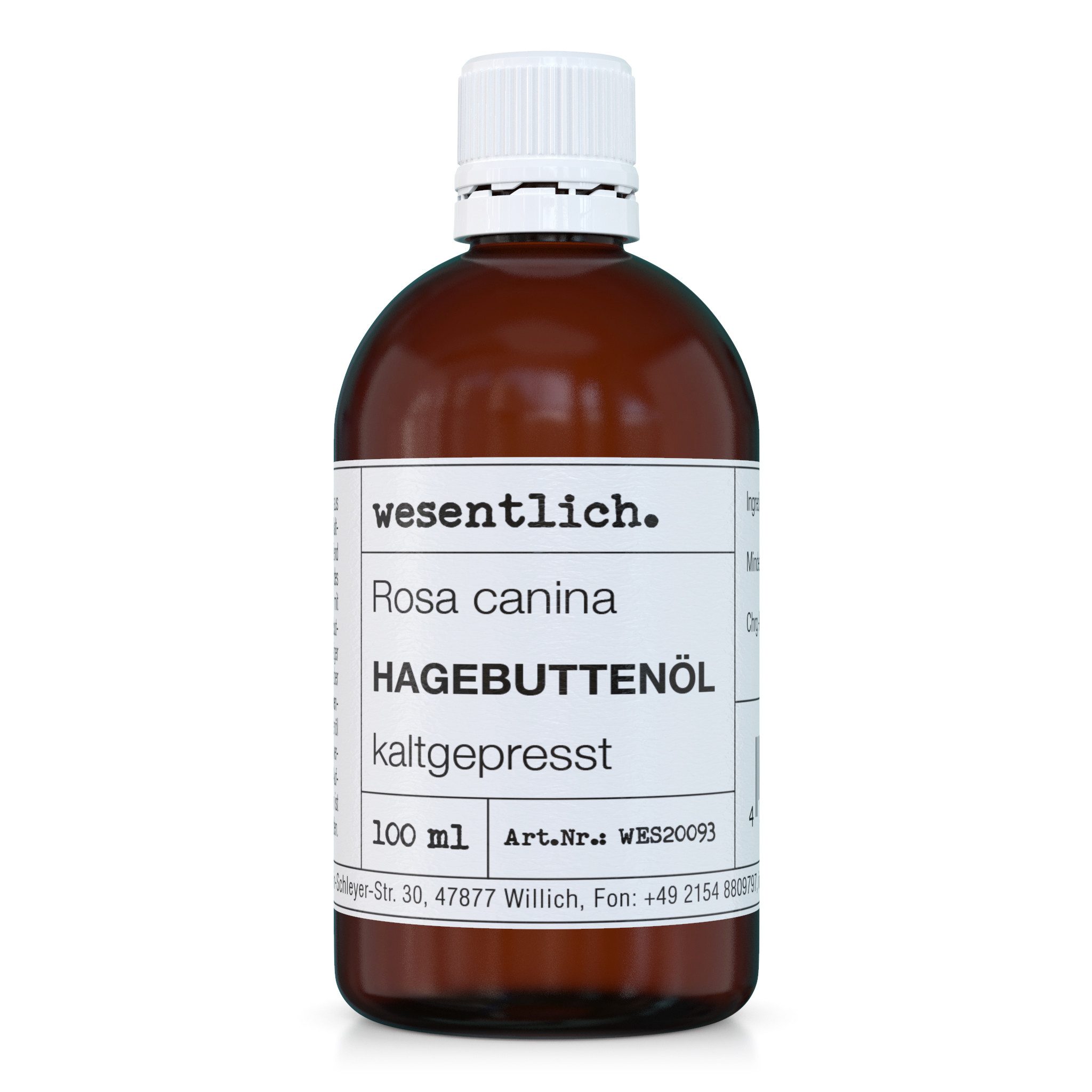 wesentlich. Körperöl Hagebuttenkernöl von wesentlich.