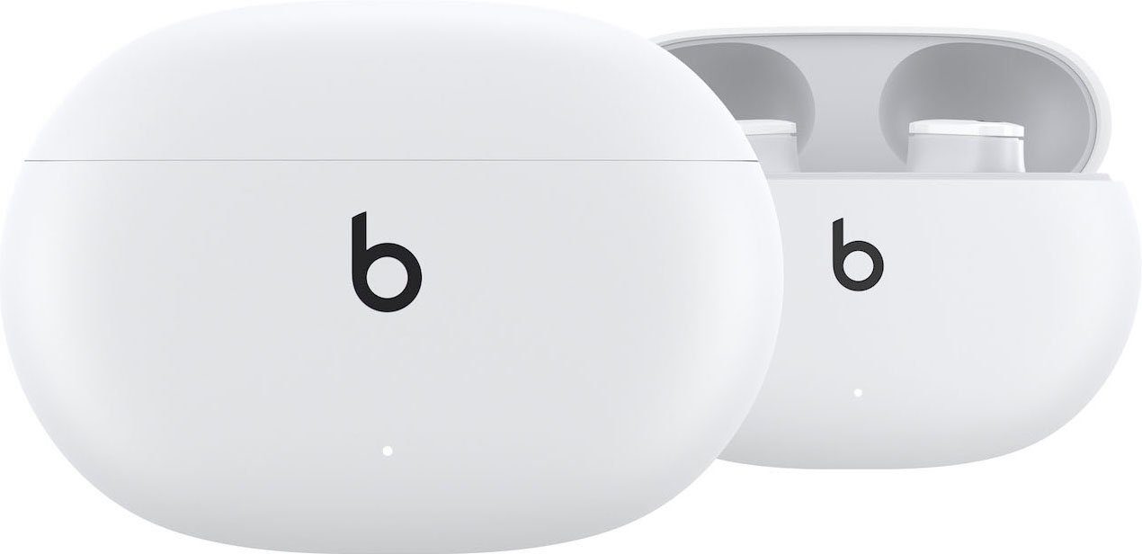 Beats by Musik, für Beats kompatibel mit Cancelling Anrufe (Active und - Dr. Studio (ANC), Steuerung Siri, Kabellose Dre Siri, Noise Geräuschunterdrückung) weiß Transparenzmodus, Buds Bluetooth, mit In-Ear-Kopfhörer integrierte