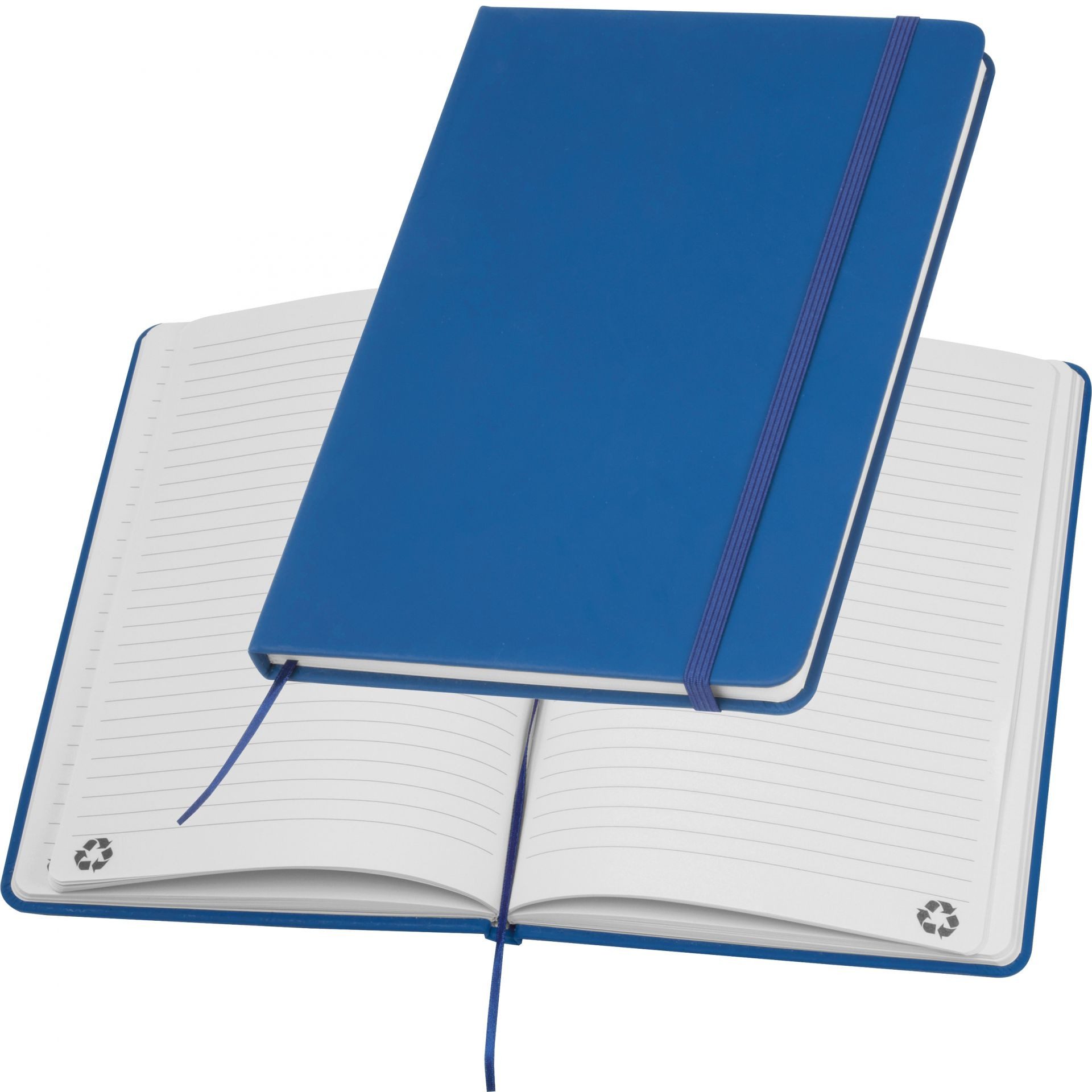 Notizbuch Notizbuch / DIN A5 / Umschlag aus PU / 160 linierte Seiten / Farbe: bl
