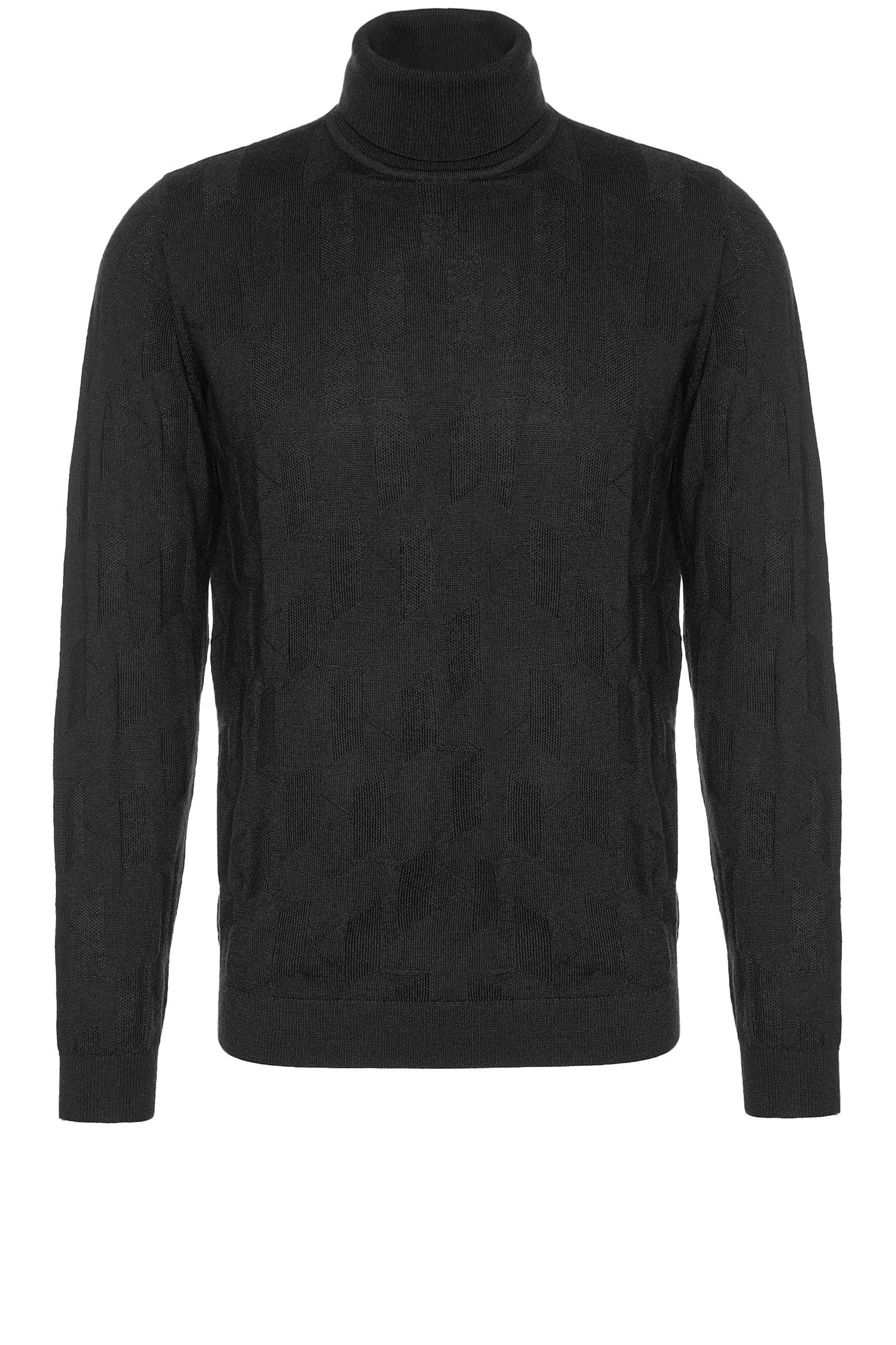 KARL LAGERFELD Strickpullover mit Rollkragen (1-tlg)