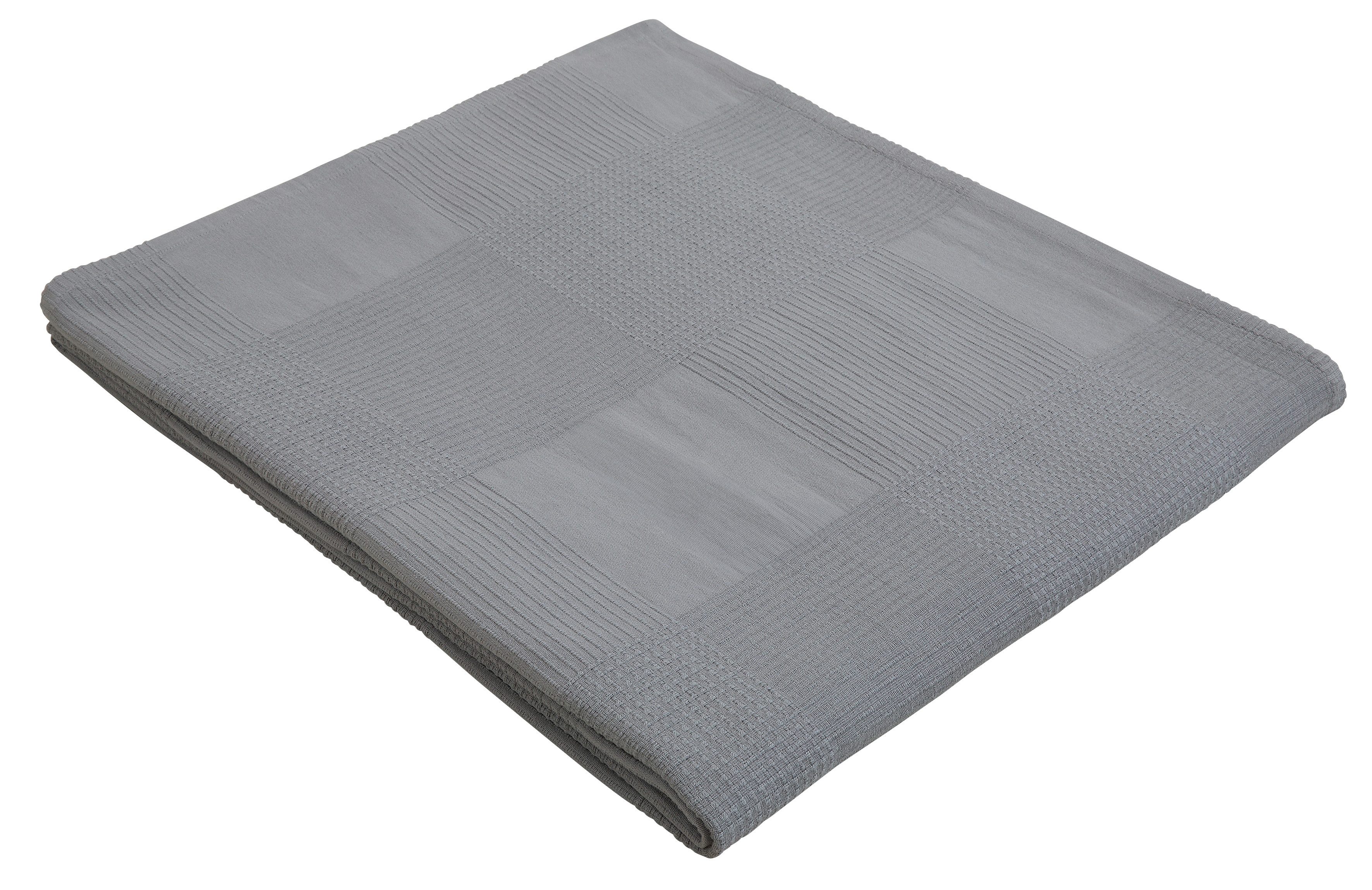 OTTO home Tagesdecke Mira, leichte Tagesdecke aus 100% Baumwolle, uni Überwurf, ohne Füllung – Bild 2 von 4
