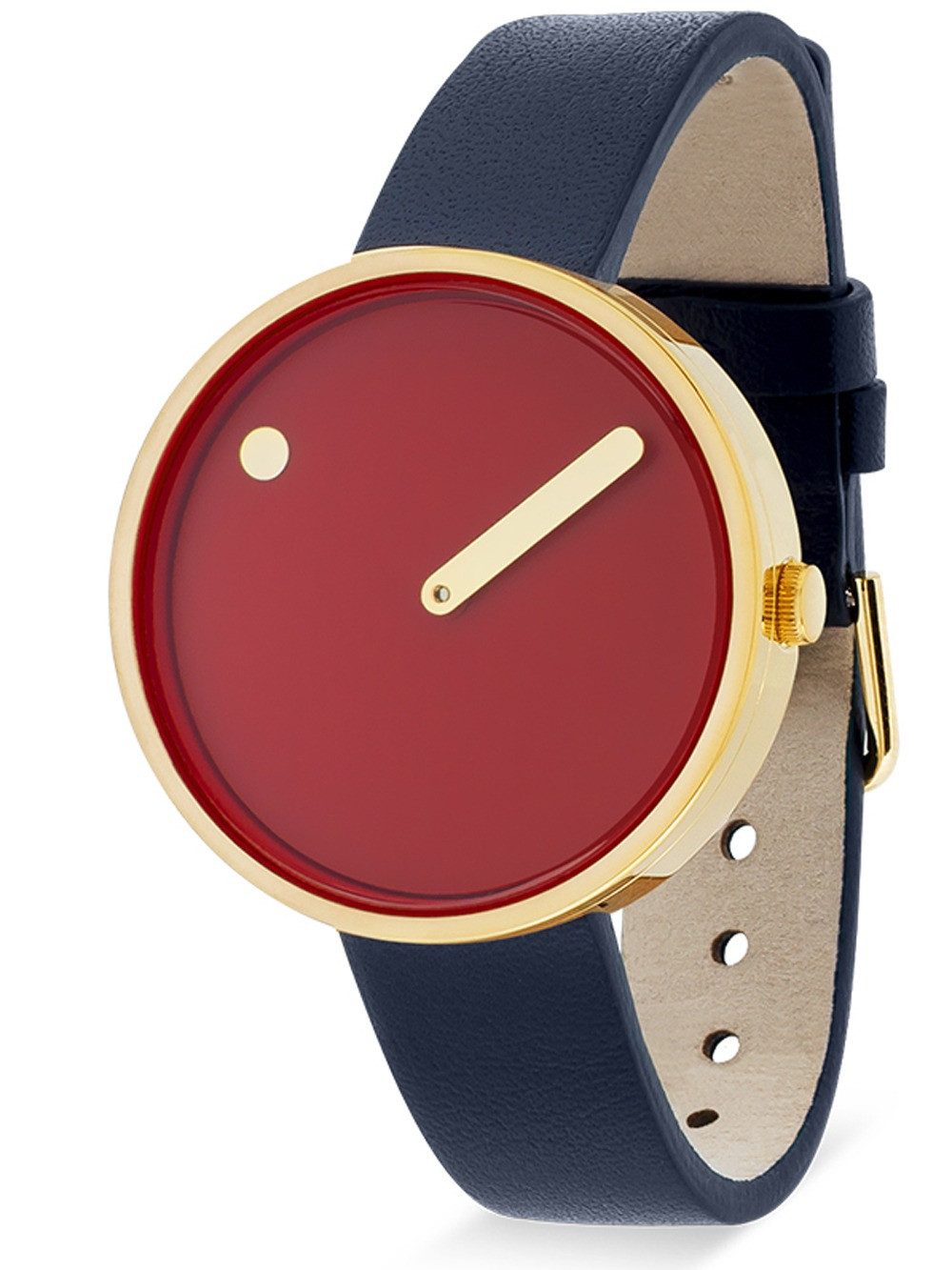 PICTO Quarzuhr Picto 34097-6714G Unisex Cinnamon Red 34mm 5ATM Picto 34097-6714G Unisex Cinnamon Red 34mm 5ATM