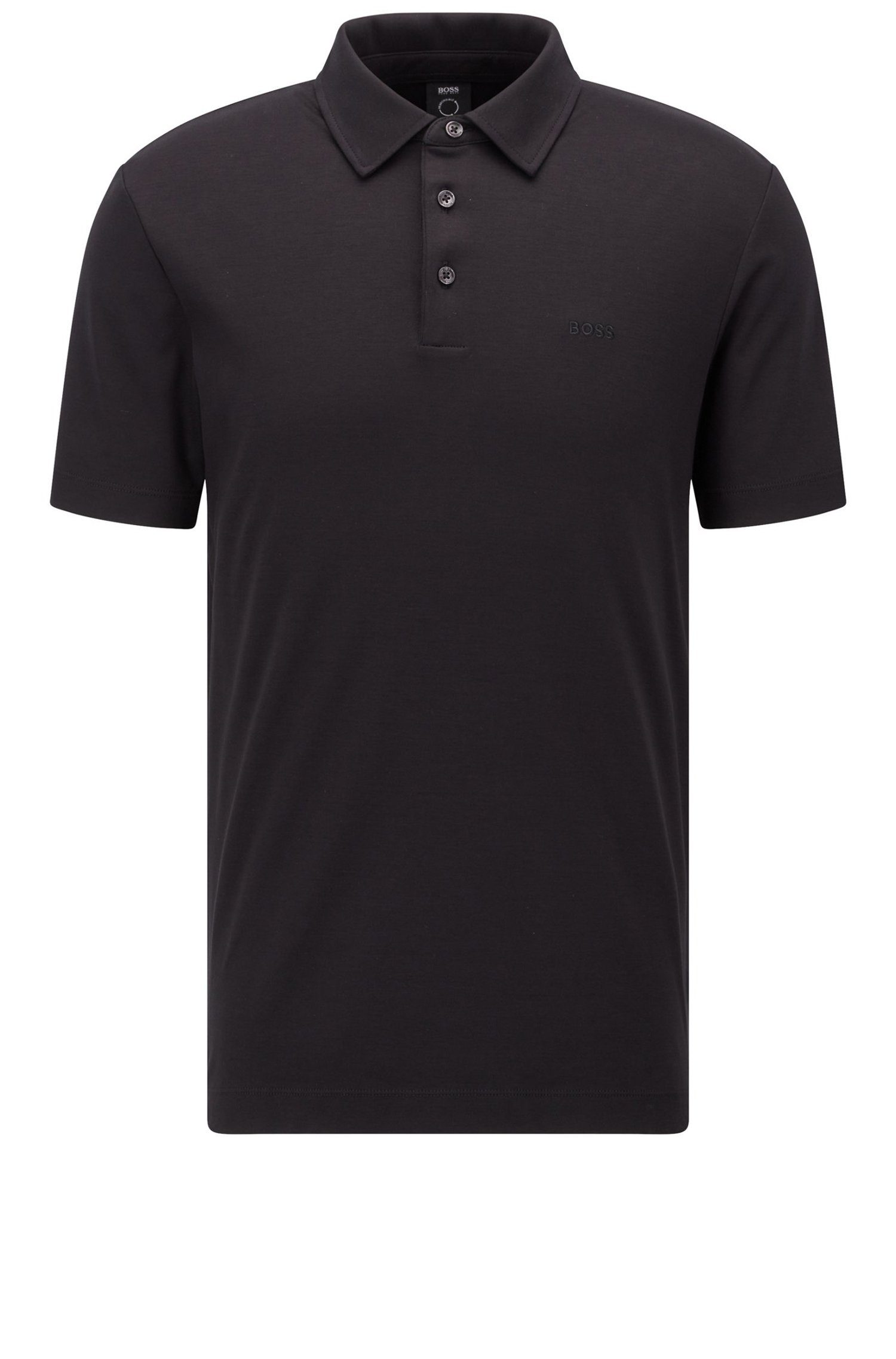 Palosh (001) BOSS Schwarz Poloshirt (1-tlg)