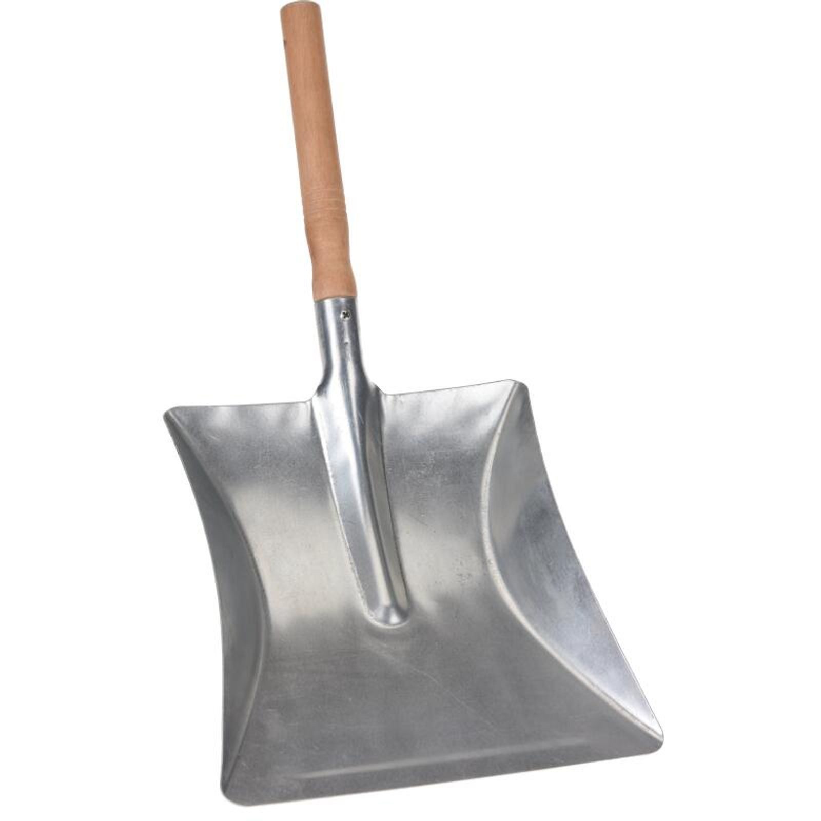Koopman Kehrgarnitur 12x Metall-Kehrblech mit Holzgriff Schippe Schaufel Spaten Kehren, Bre