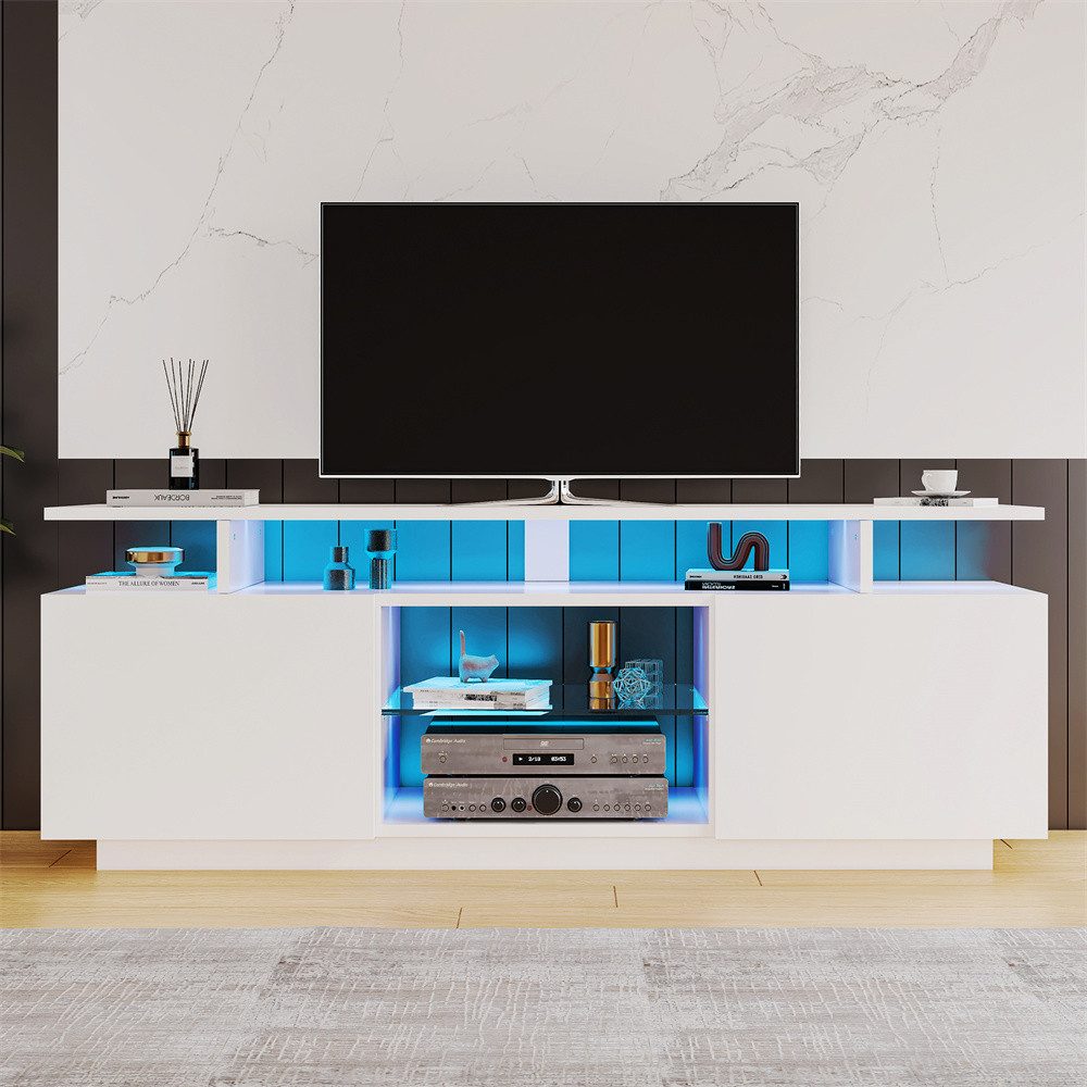 autolock TV-Schrank Moderner weißer TV-Schrank mit günstig online kaufen