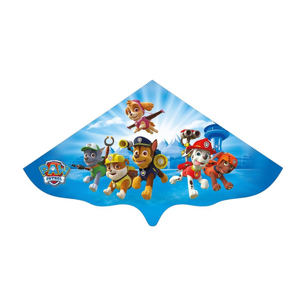 Paul Günther Flug-Drache Kinder-Drachen PAW PATROL 115x63cm PE Einleiner