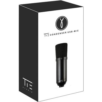 Tie Studio Mikrofon Condenser Mic USB-Mikrofon, inkl Spinne, inkl. Kabel