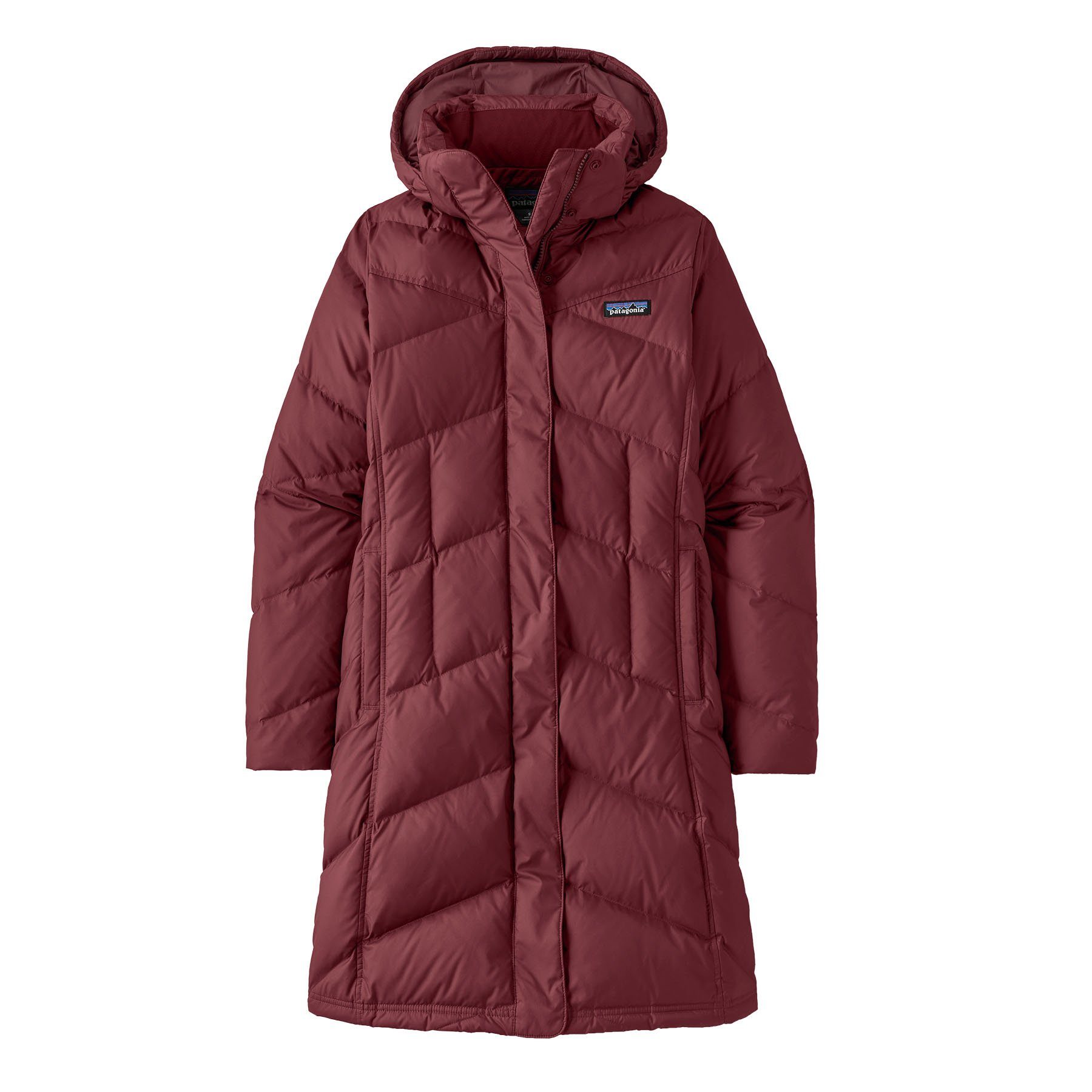 red Damen Patagonia Daunenmantel With It Parka Down Winterjacke Patagonia carmine