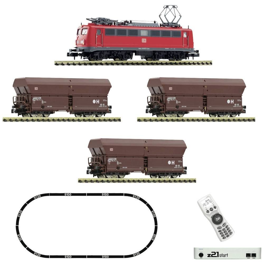 Fleischmann Modelleisenbahn Startpaket N z21 start DigitalSet E-Lok BR 140  mit Güterzug