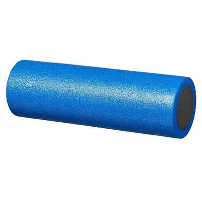 Best Sporting Pilatesrolle Yogarolle mit Übungsanleitung I Farbe: blau/schwarz I Länge: 45 cm, Ø 15 cm I Gewicht: 0,36 Kg I Schaumstoffrolle für Beweglichkeit und Durchblutung, Die Yogarolle ist für jedes Fitnesslevel geeignet.