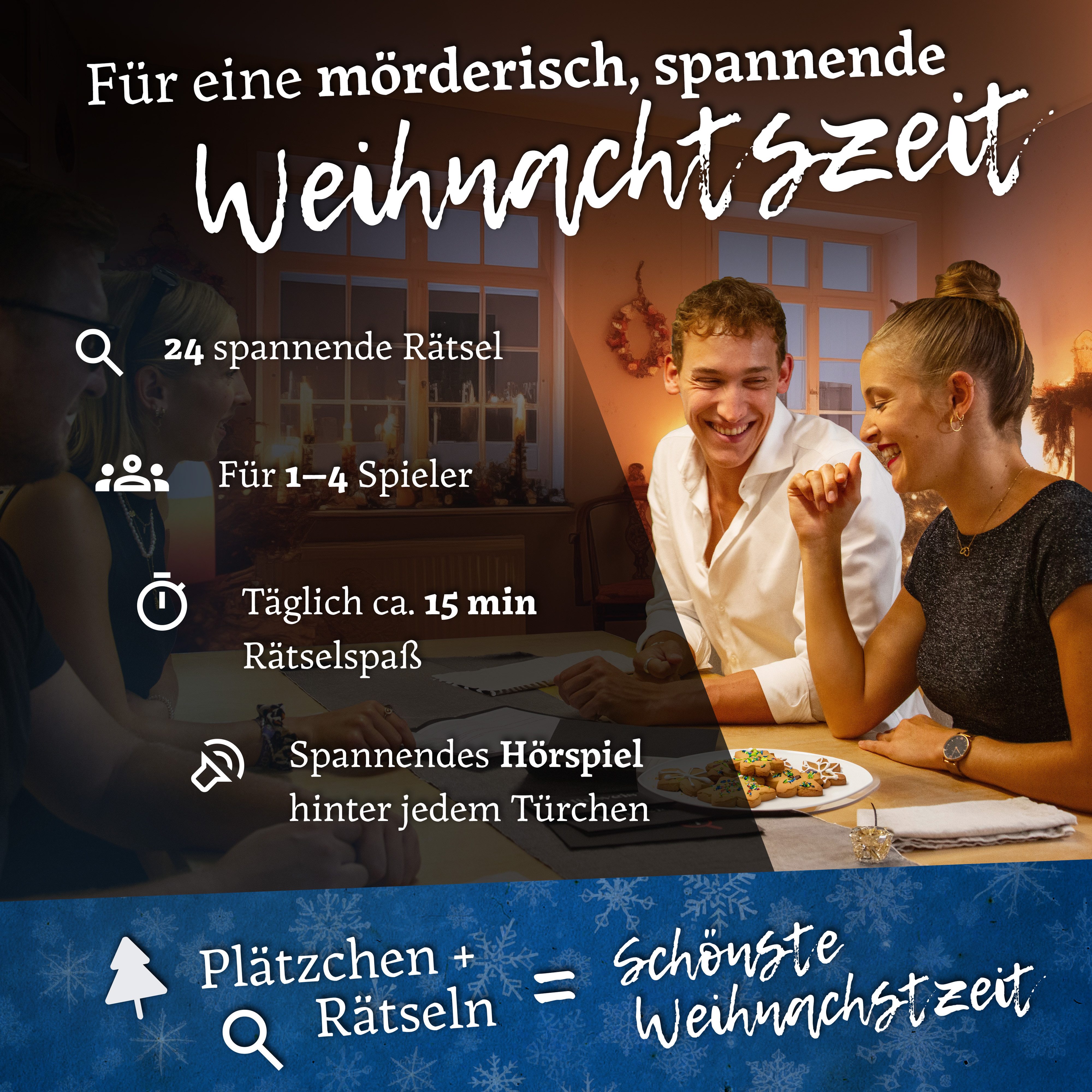 CRIMECASES Spielzeug-Adventskalender "Der Arktis Fall" (Krimi Rätsel Advent günstig online kaufen